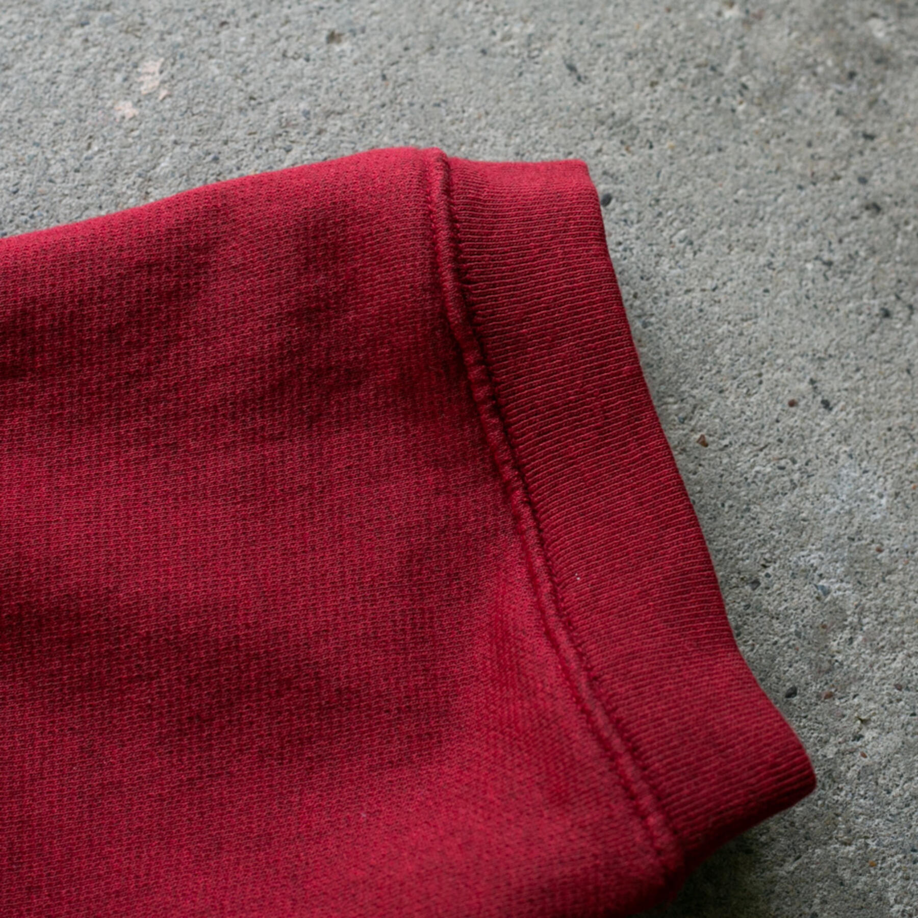 gustin short sleeve sweatshirt - red