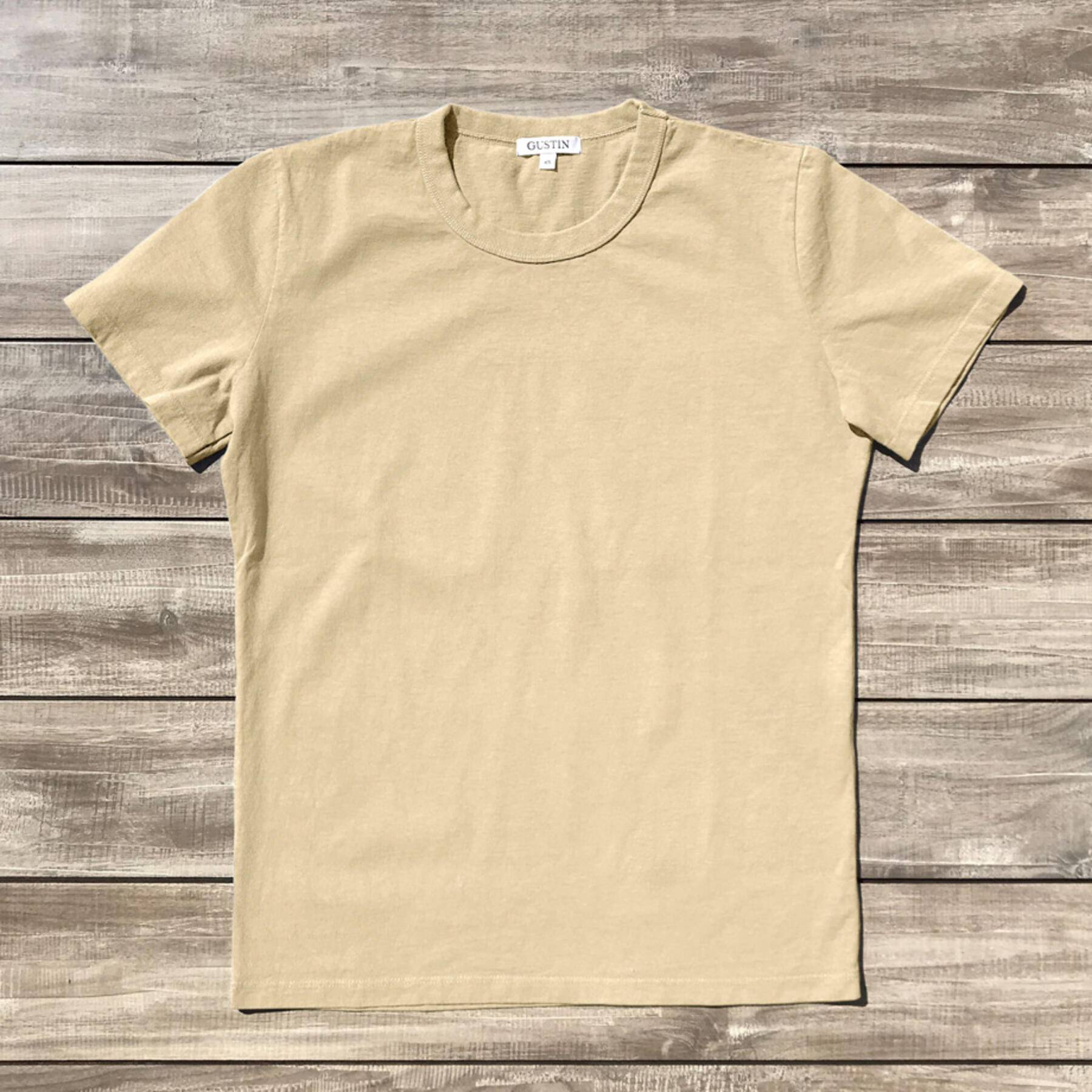 gustin heavyweight t-shirt '70s beach collection