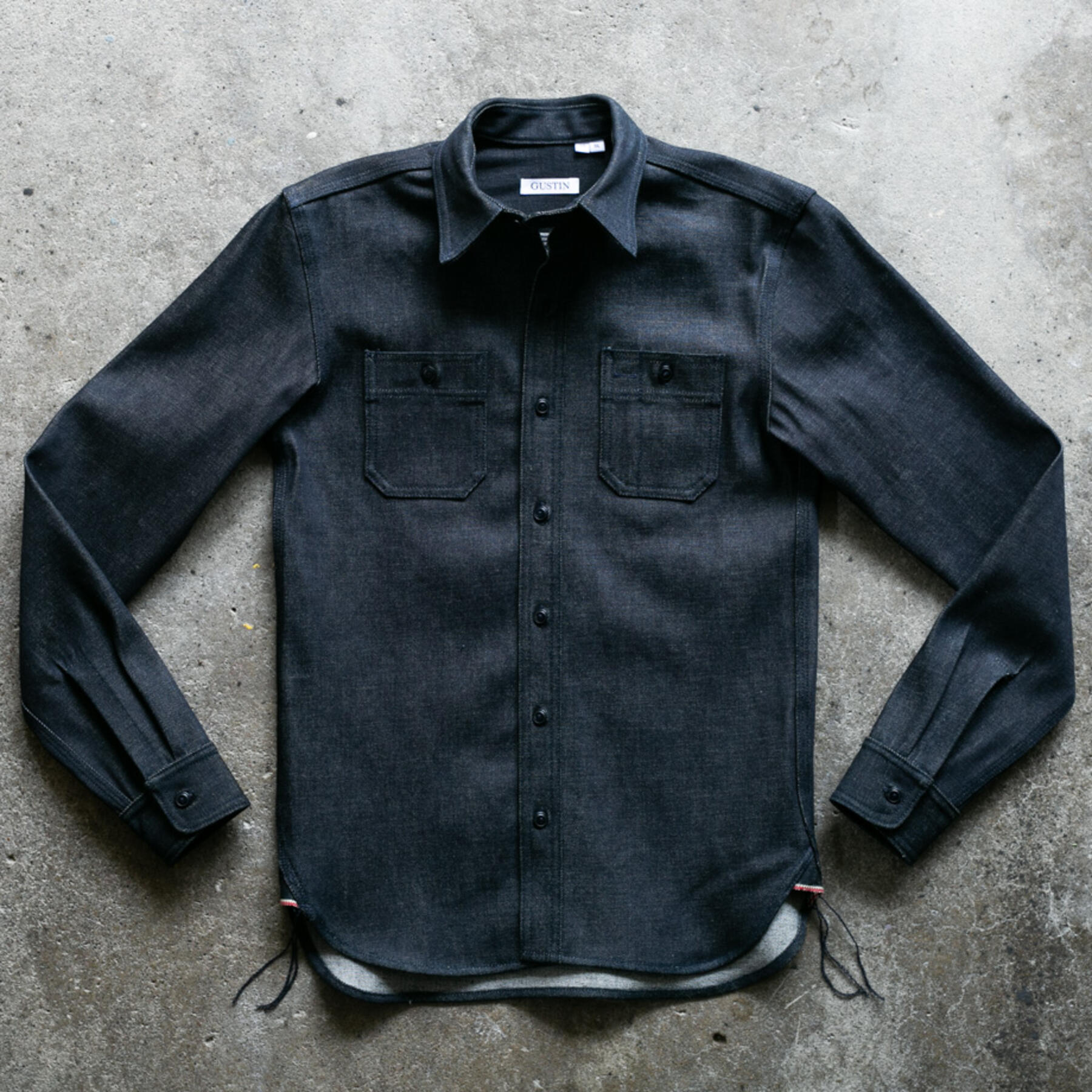 gustin #82 midnight monster id workshirt