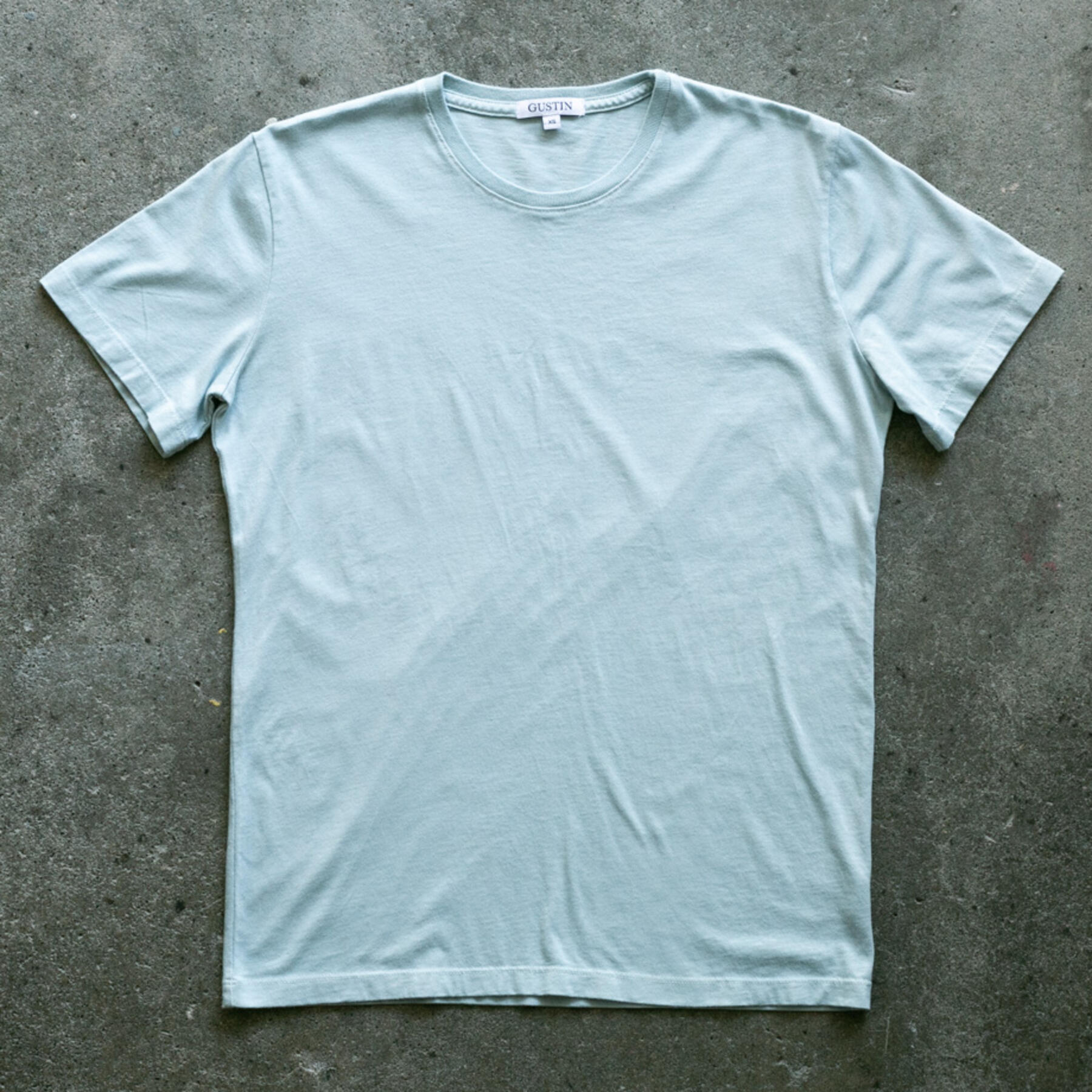 gustin pima cotton t-shirt 2 pack (sky)