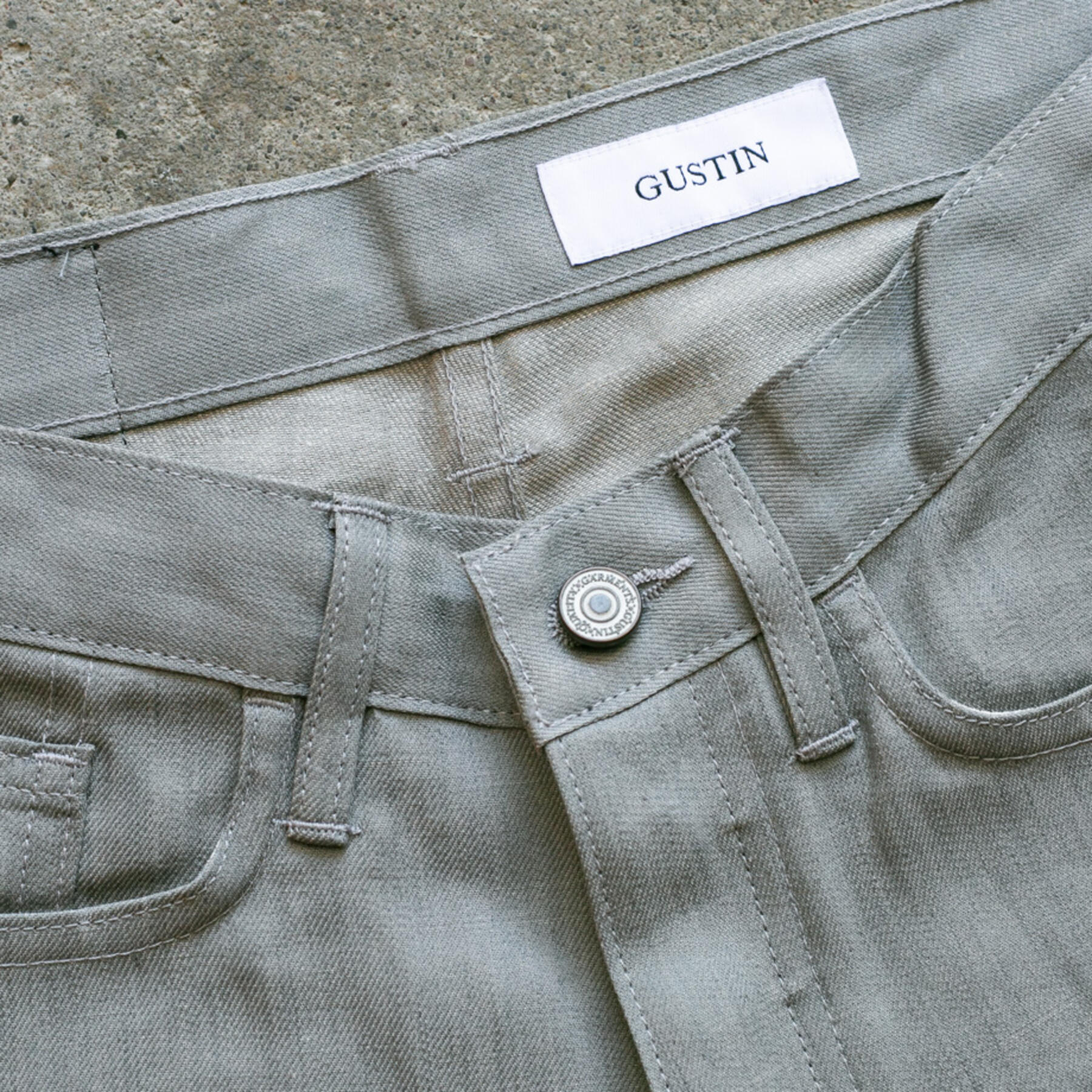 gustin #102 italy linen 5 pocket