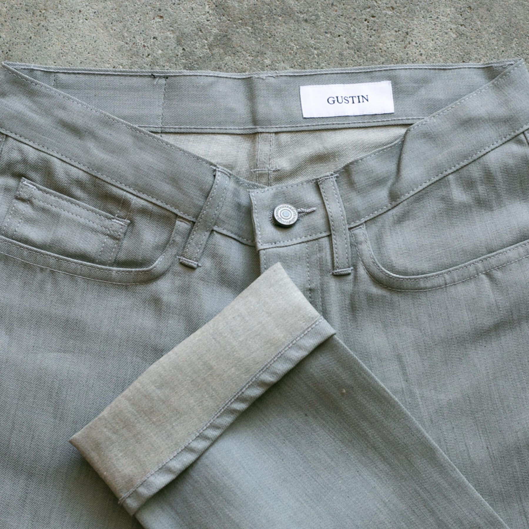 gustin #102 italy linen 5 pocket