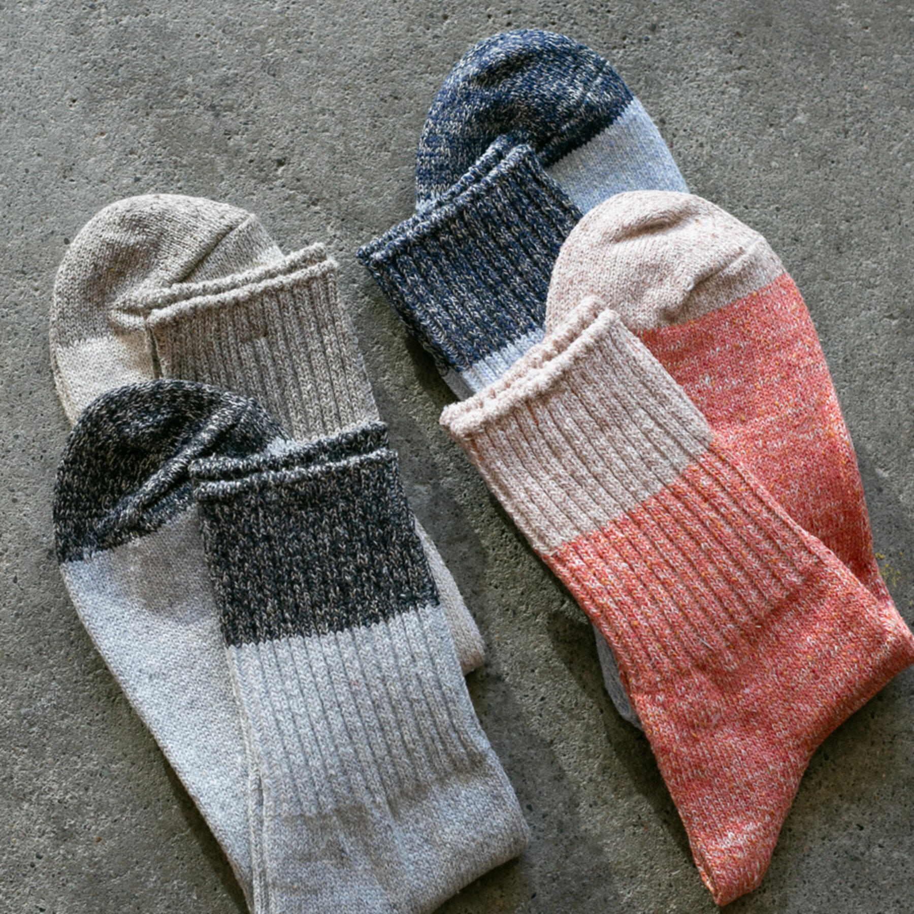 gustin japan silk hemp sock 4pk