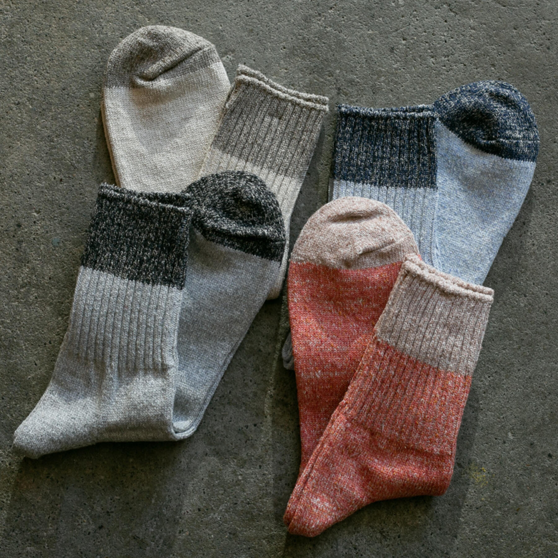 gustin japan silk hemp sock 4pk
