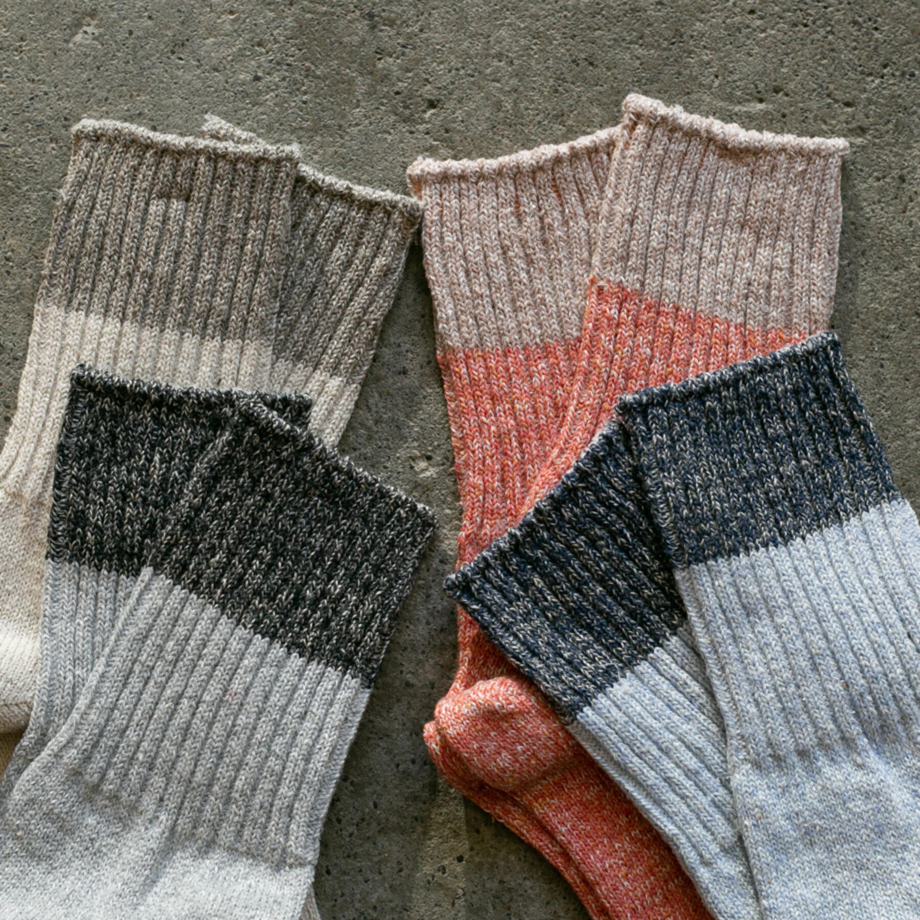 gustin japan silk hemp sock 4pk