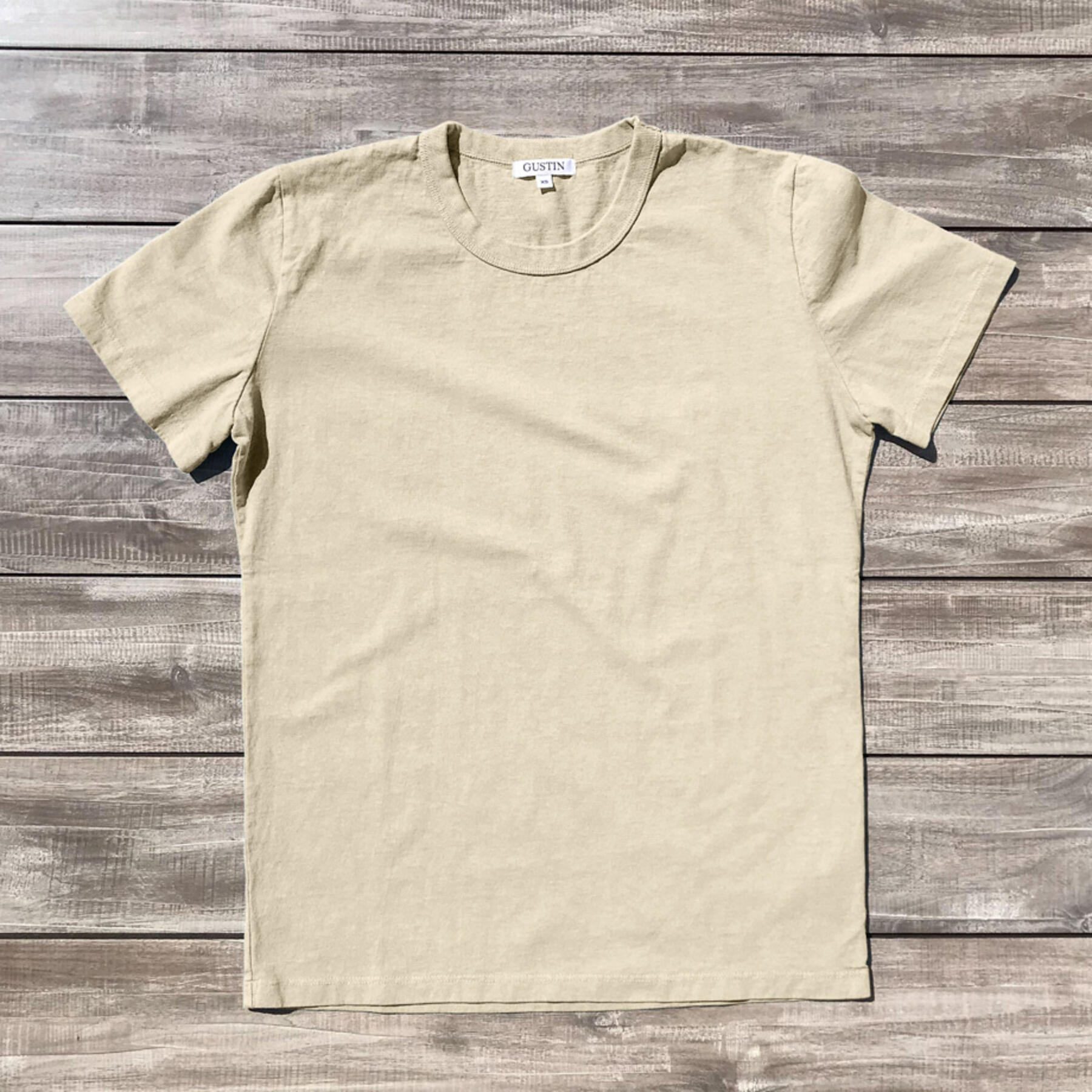 gustin heavyweight t-shirt 2 pack (sand)