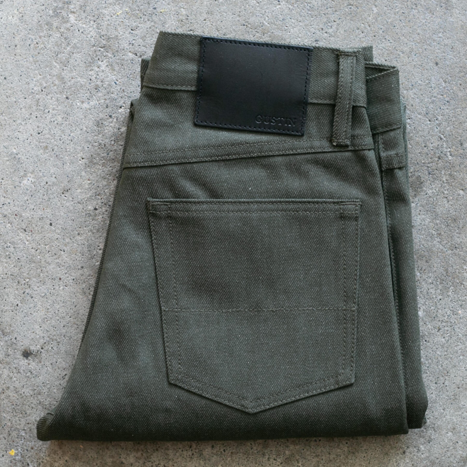 gustin #107 cone armyxgrey 5 pocket