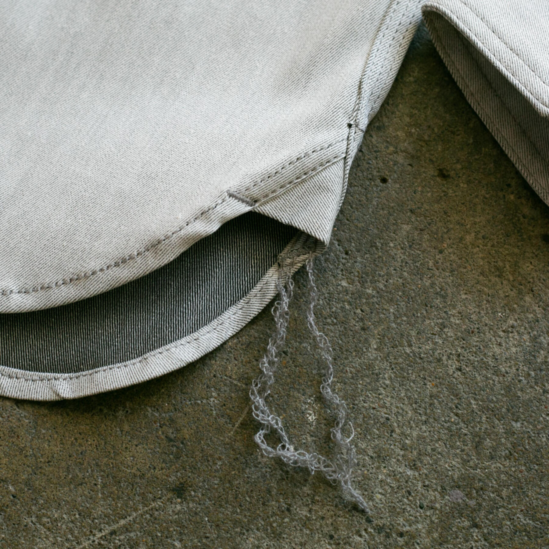 gustin #88 cone mills white x grey workshirt