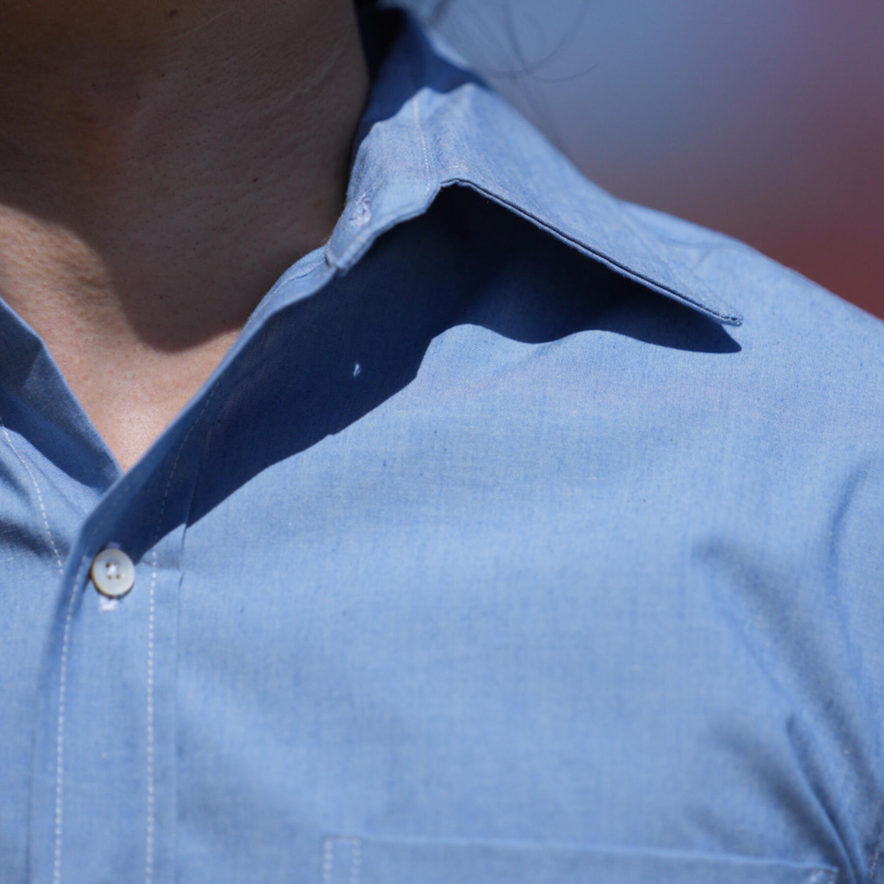 gustin #768 silk chambray - sky