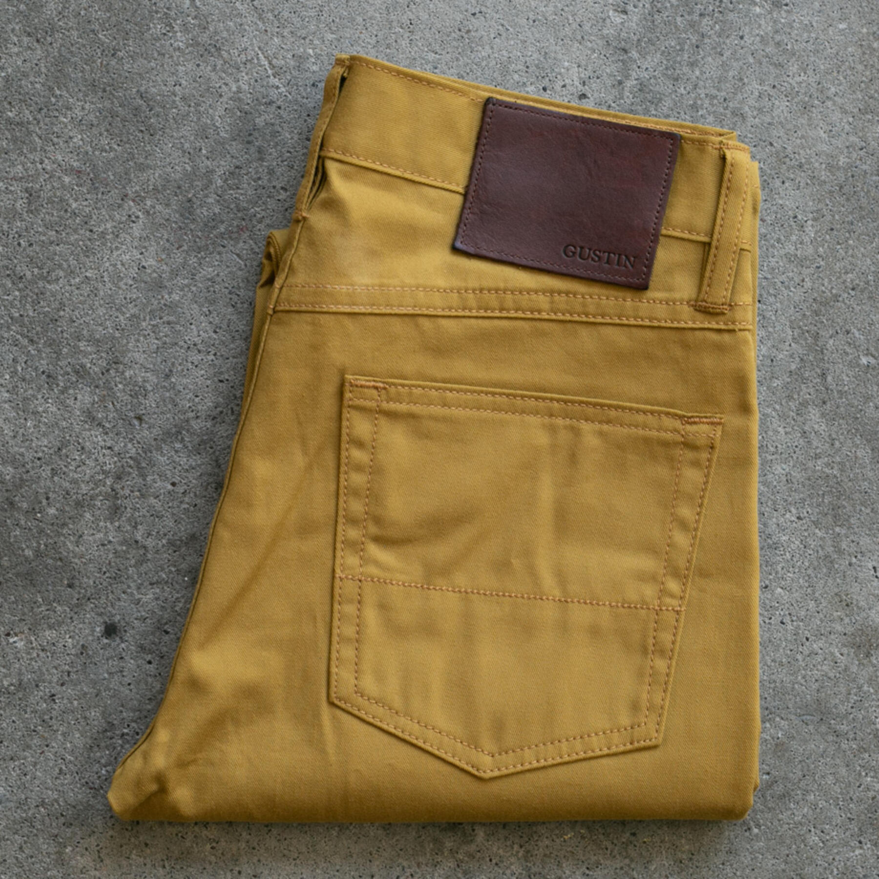 gustin #113 japan bold twill - mustard