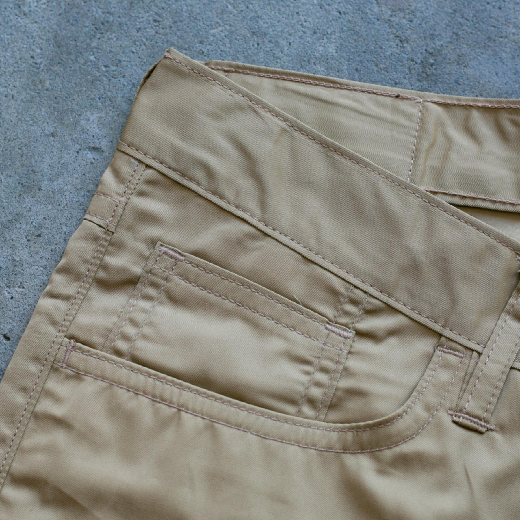gustin #110 giza cotton 5 pocket - khaki