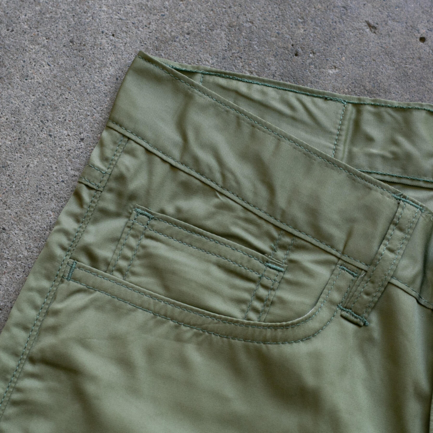 gustin #111 giza cotton 5 pocket - olive drab
