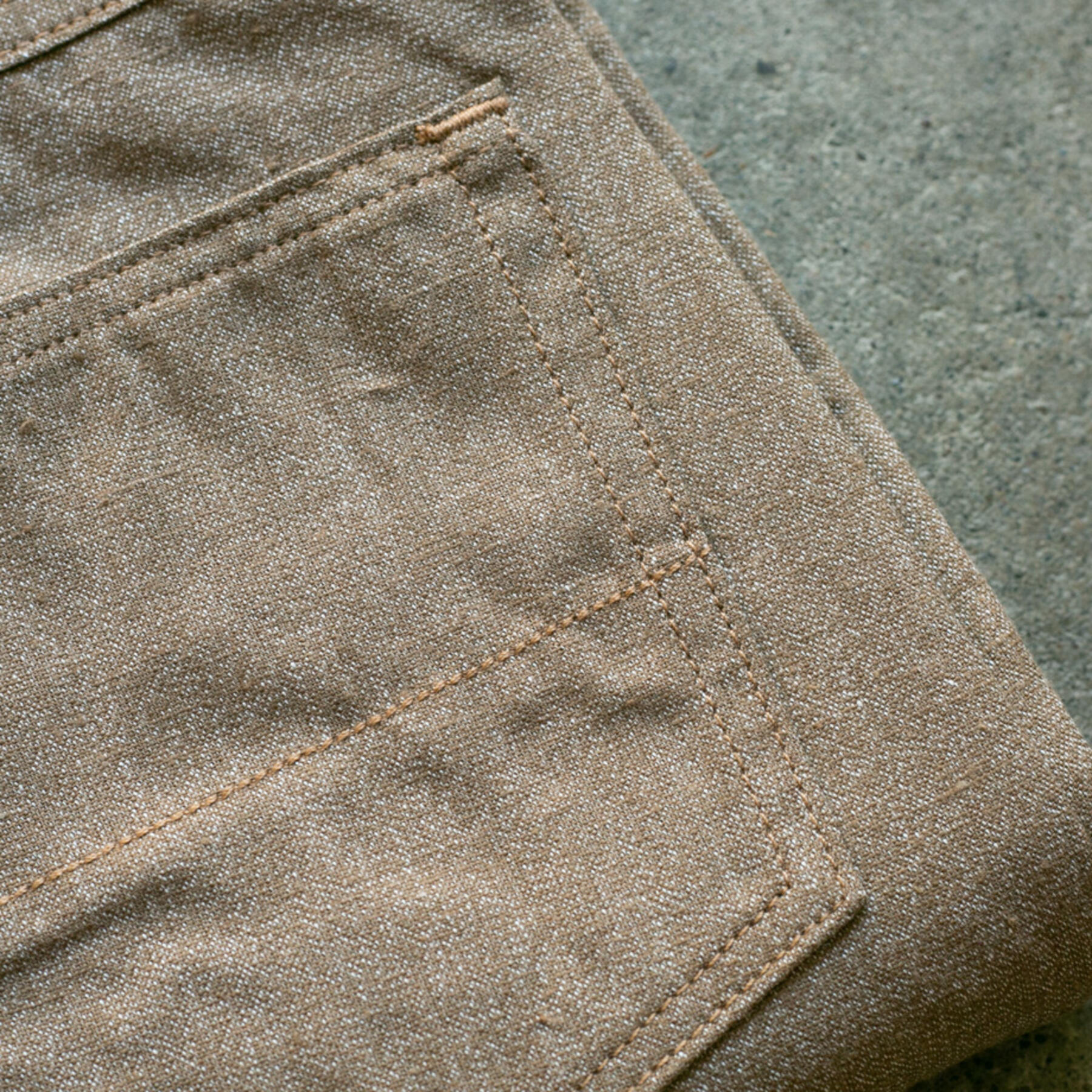 gustin #508 melange selvedge - wood