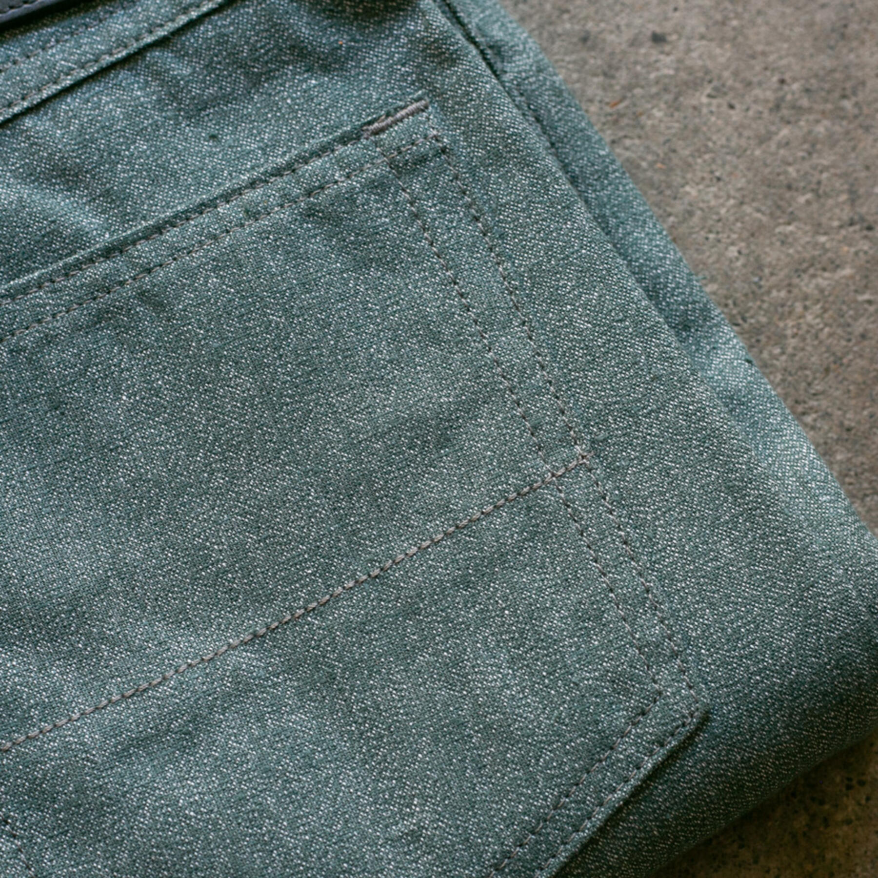 gustin #509 melange selvedge - sage
