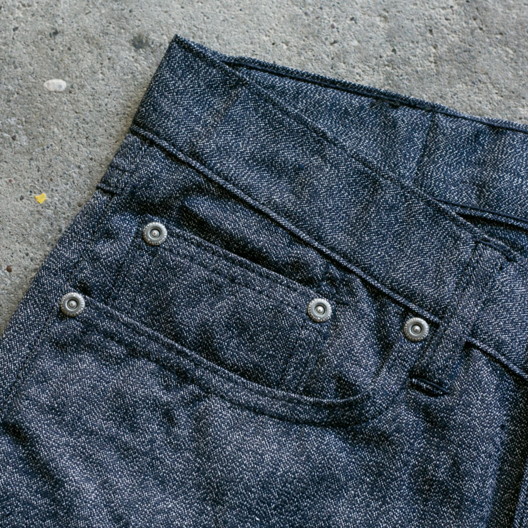 gustin #510 melange selvedge - indigo