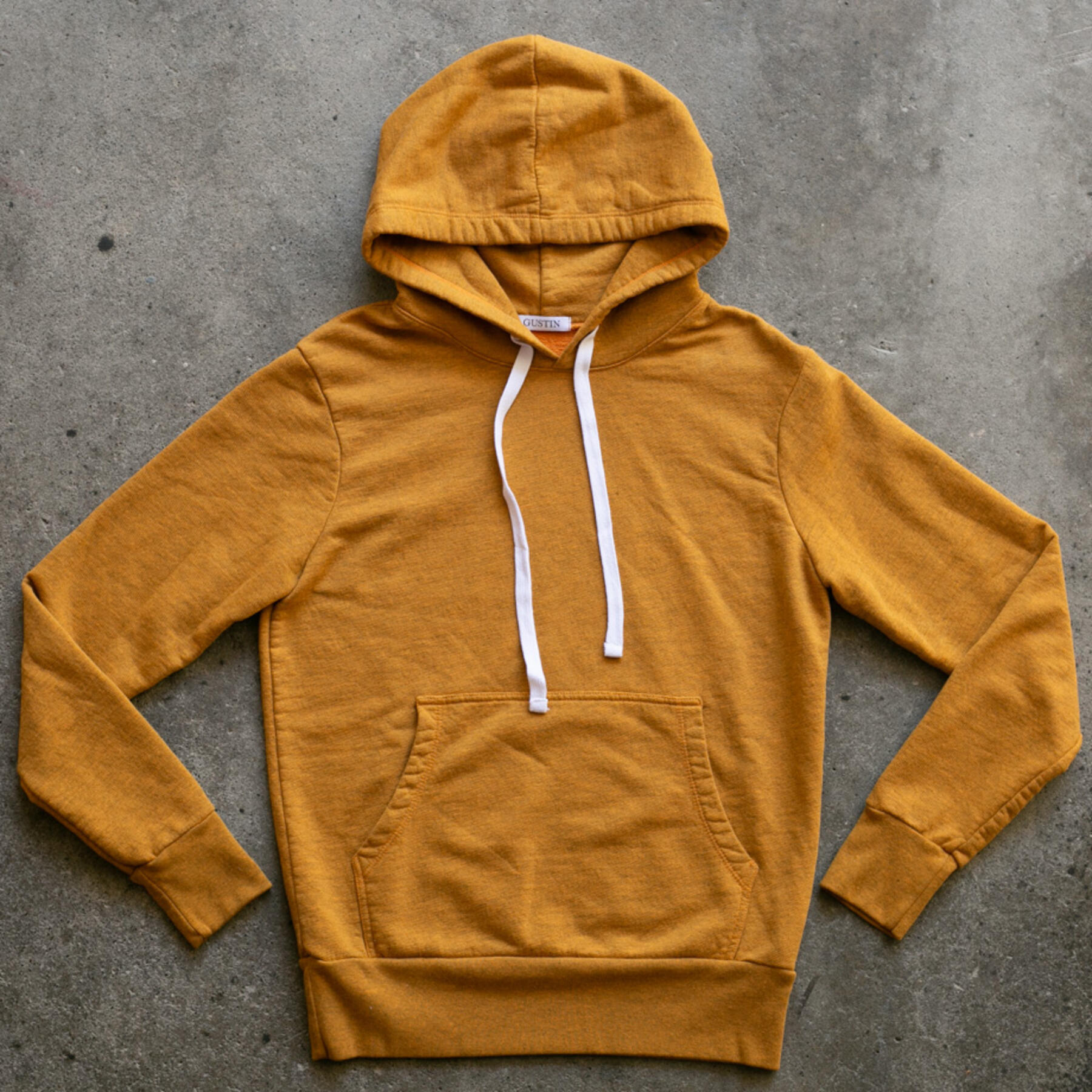 gustin french terry pullover 3 pack (saffron, olive drab, charcoal)