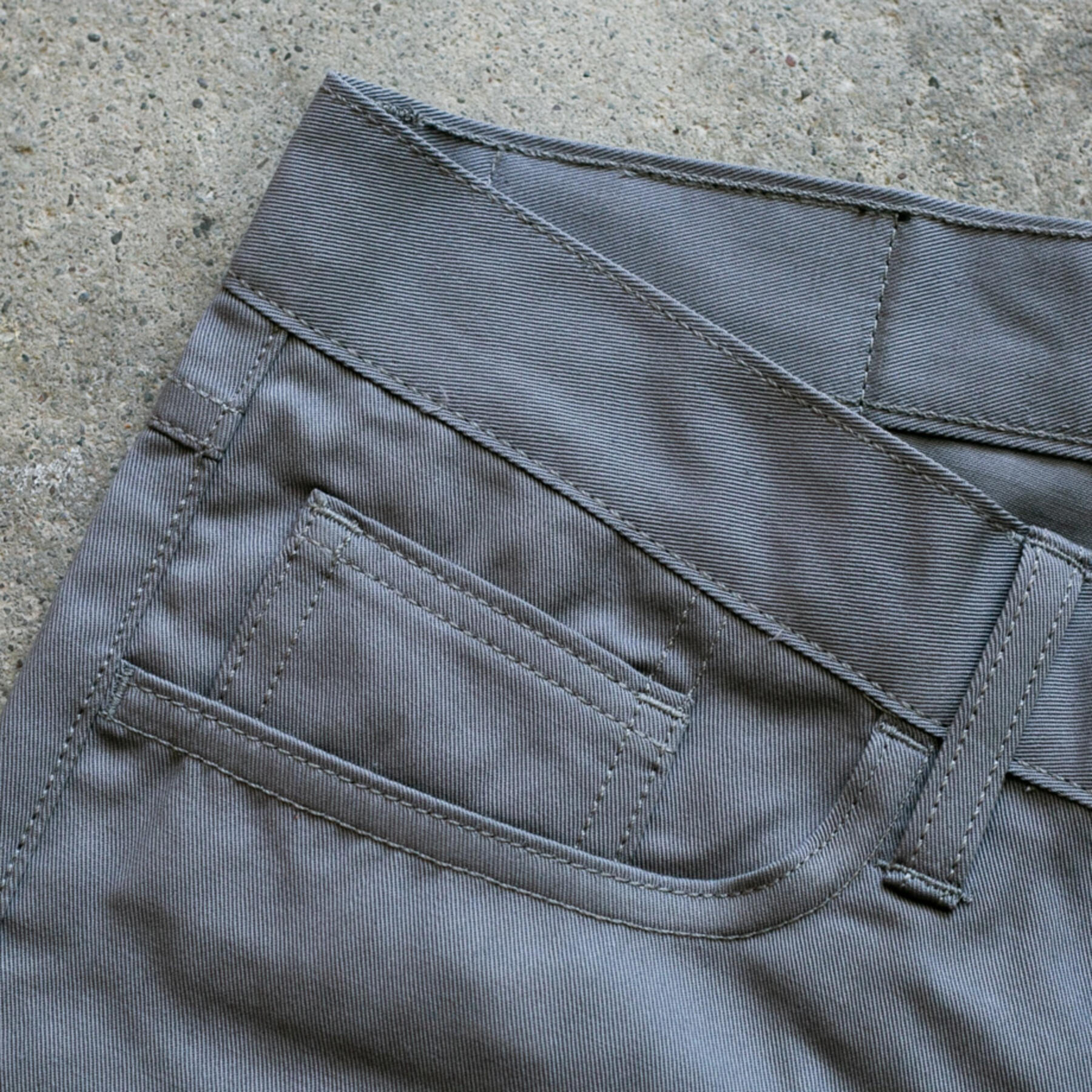 gustin #117 organic titanium twill 5 pocket