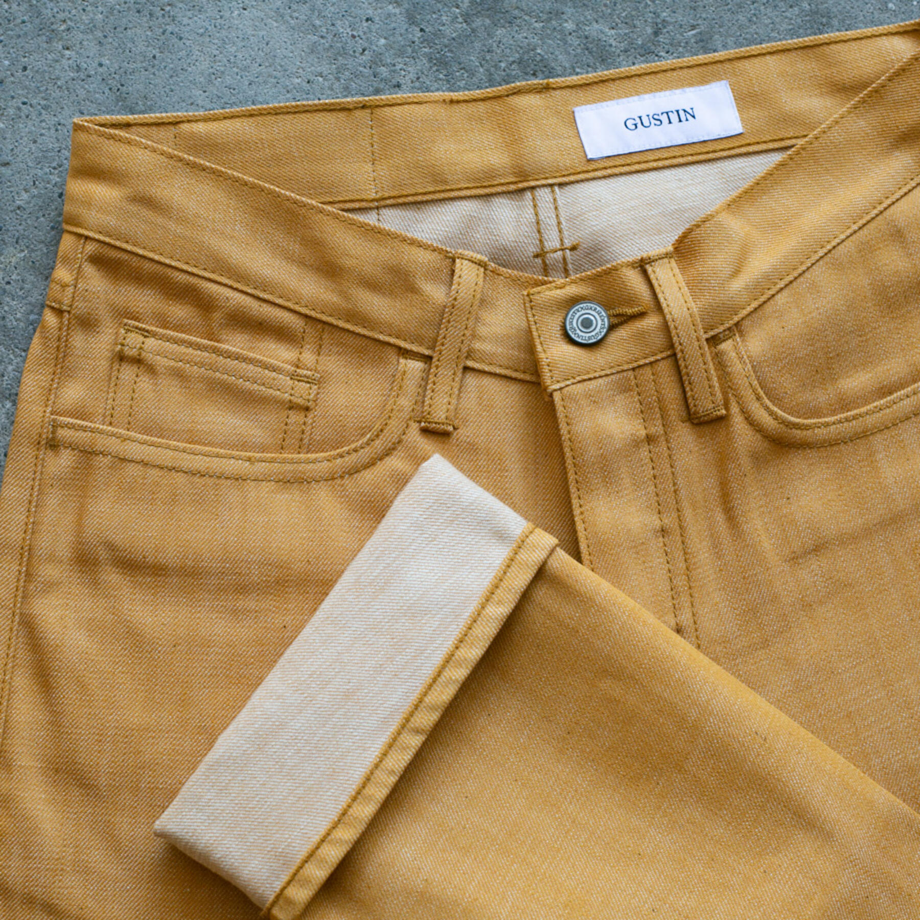 gustin #118 cone marigold 5 pocket