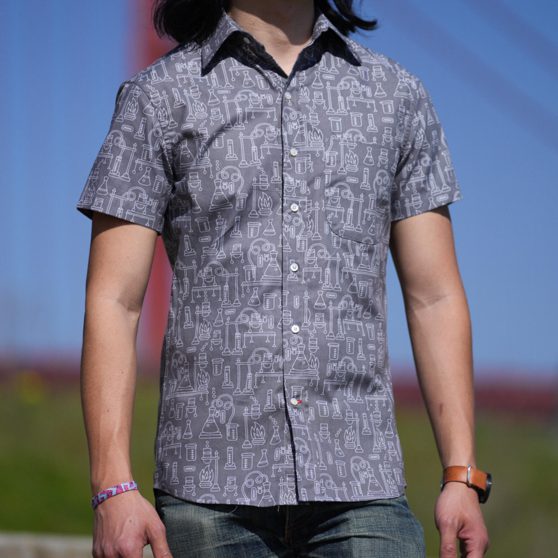 gustin #841 science short sleeve shirt