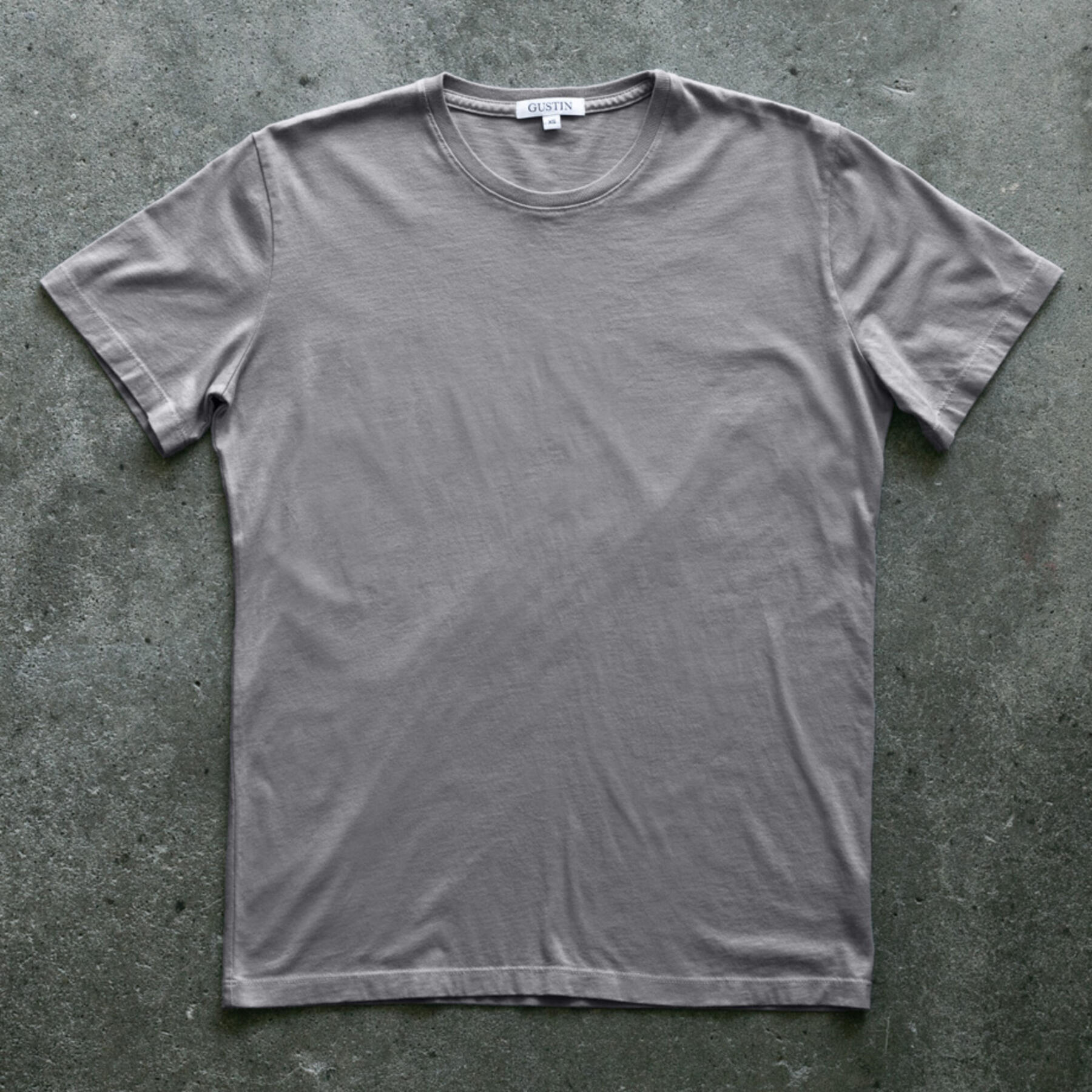 gustin pima cotton t-shirt 2 pack (stone)