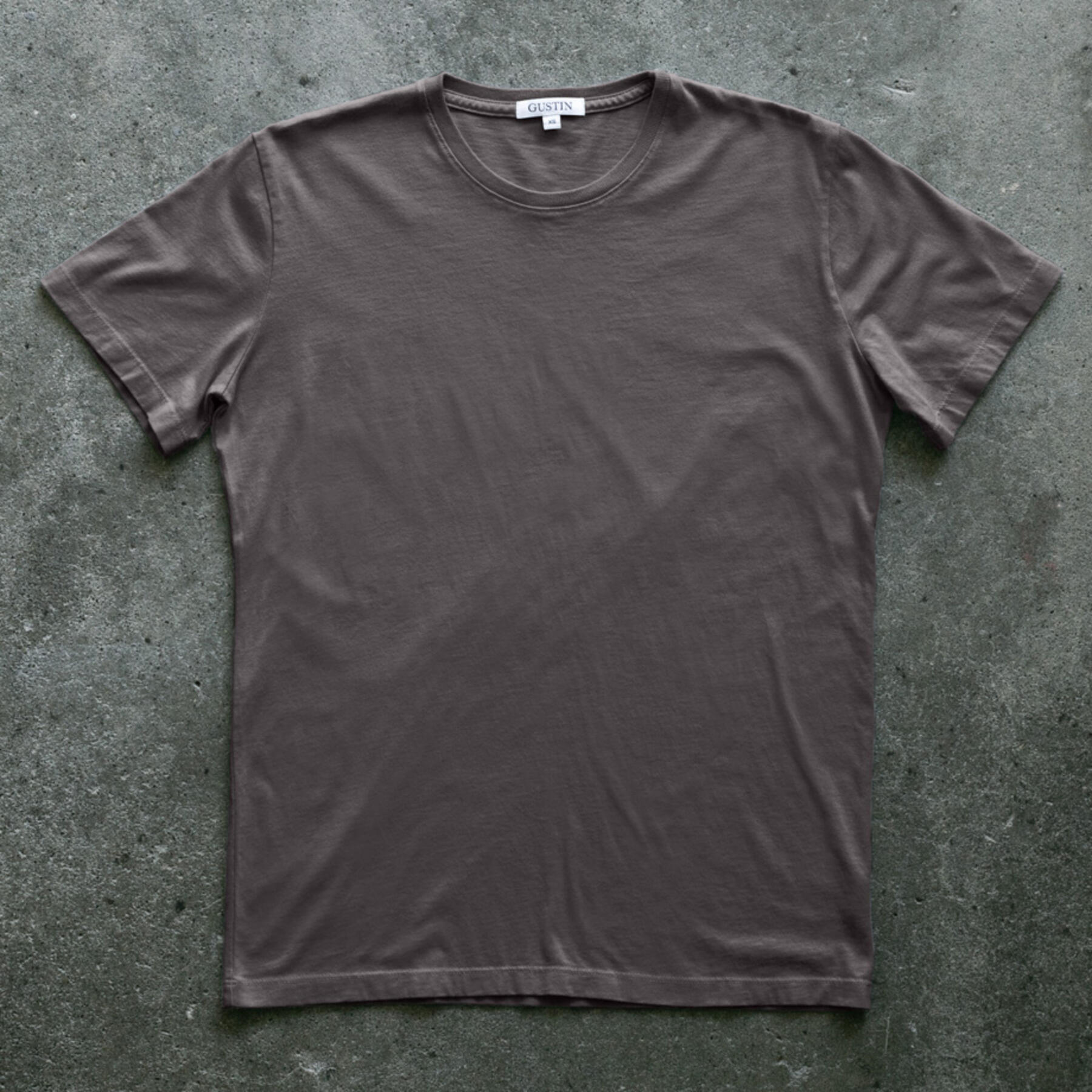 gustin pima cotton t-shirt greyscale collection