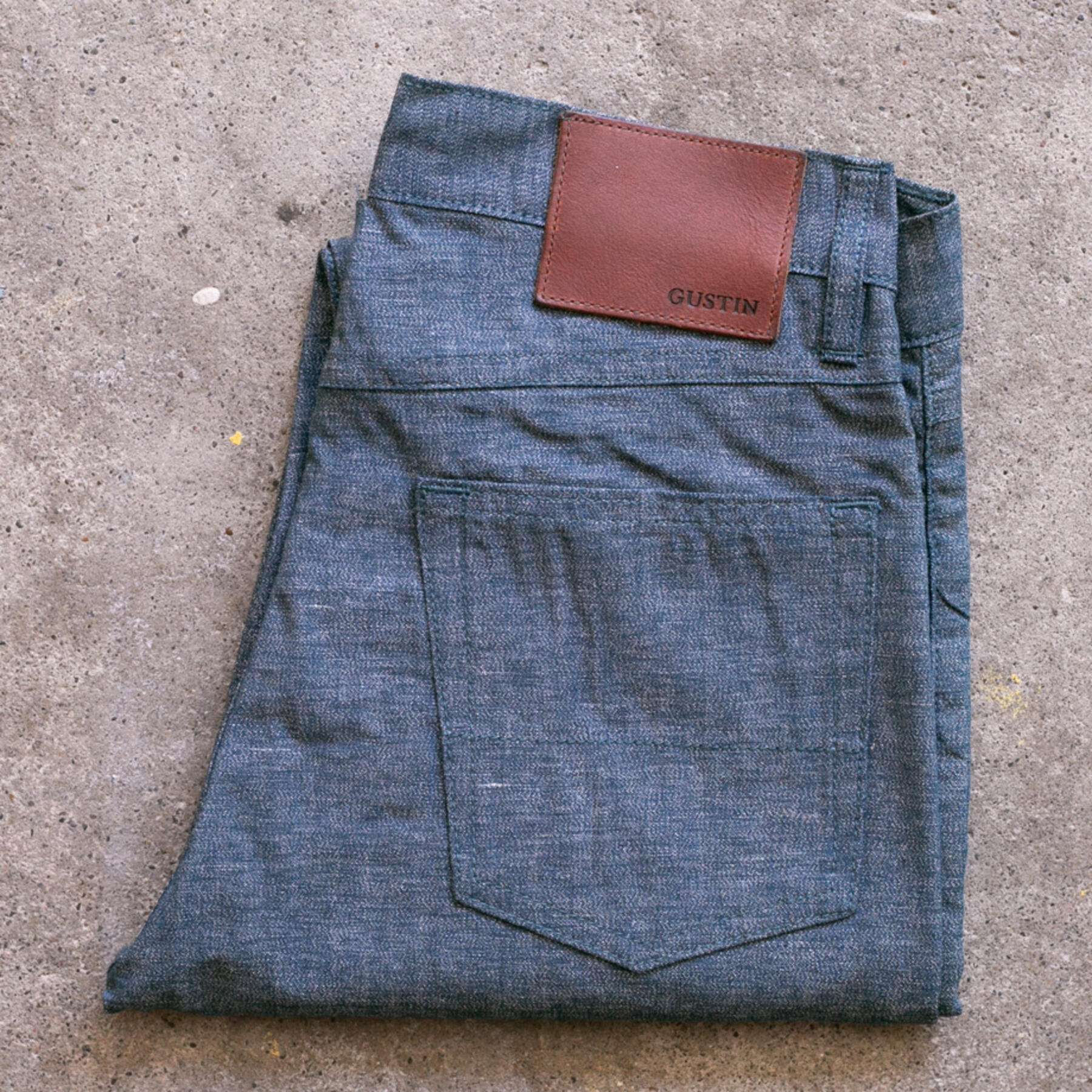 gustin #128 japan twisted yarn 5 pocket