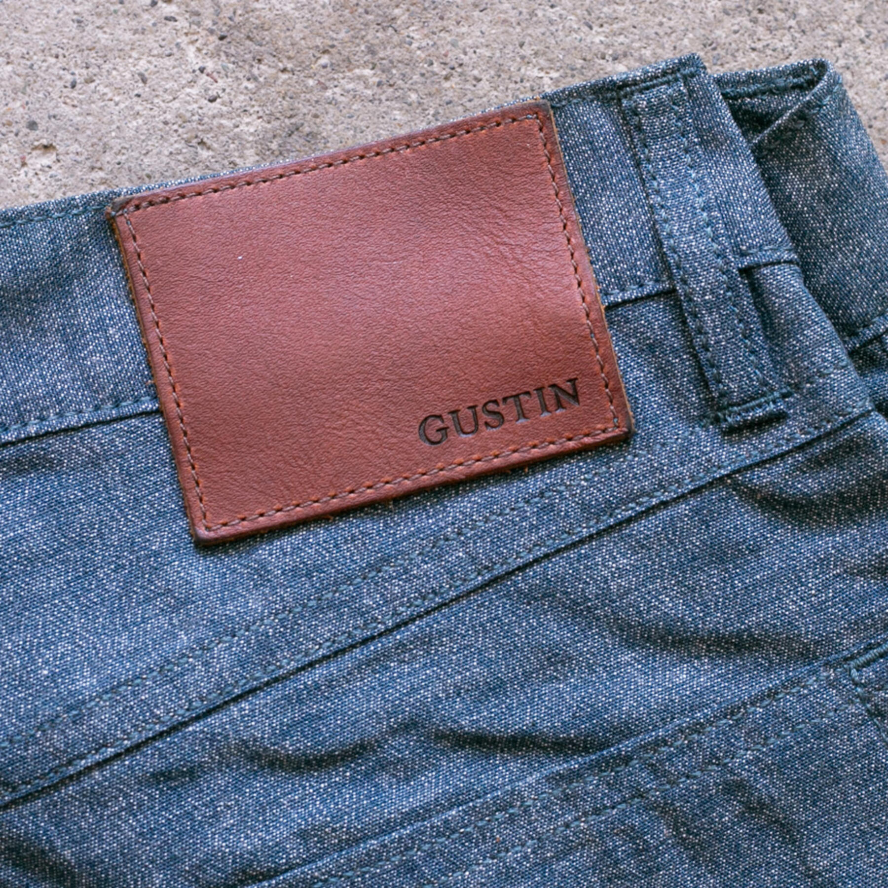 gustin #128 japan twisted yarn 5 pocket