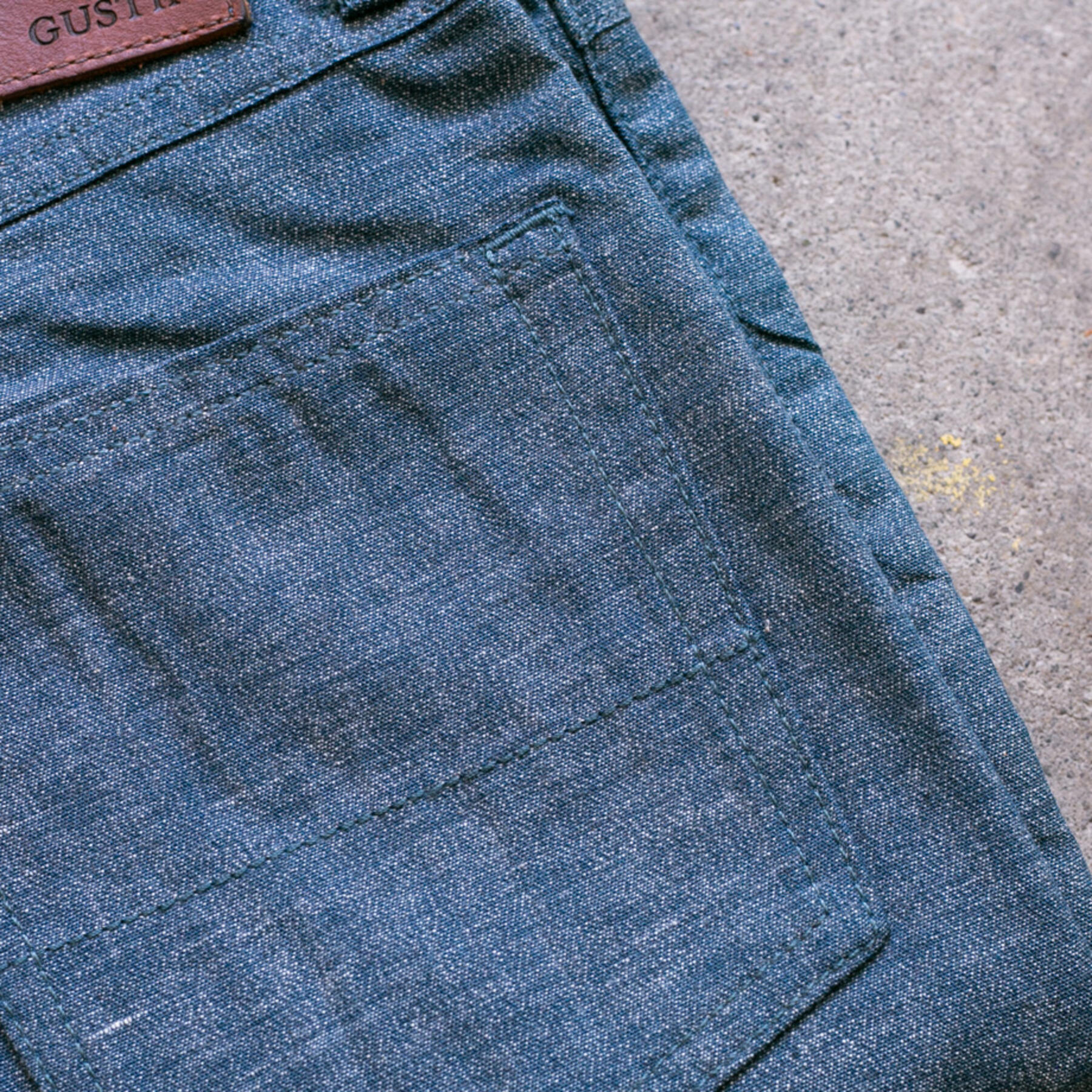 gustin #128 japan twisted yarn 5 pocket