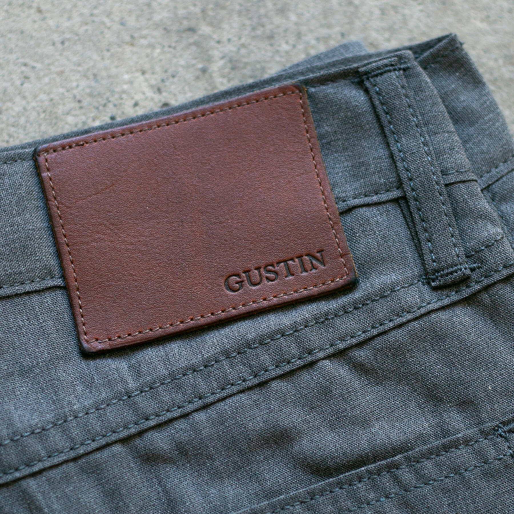 gustin #130 gunmetal 5 pocket
