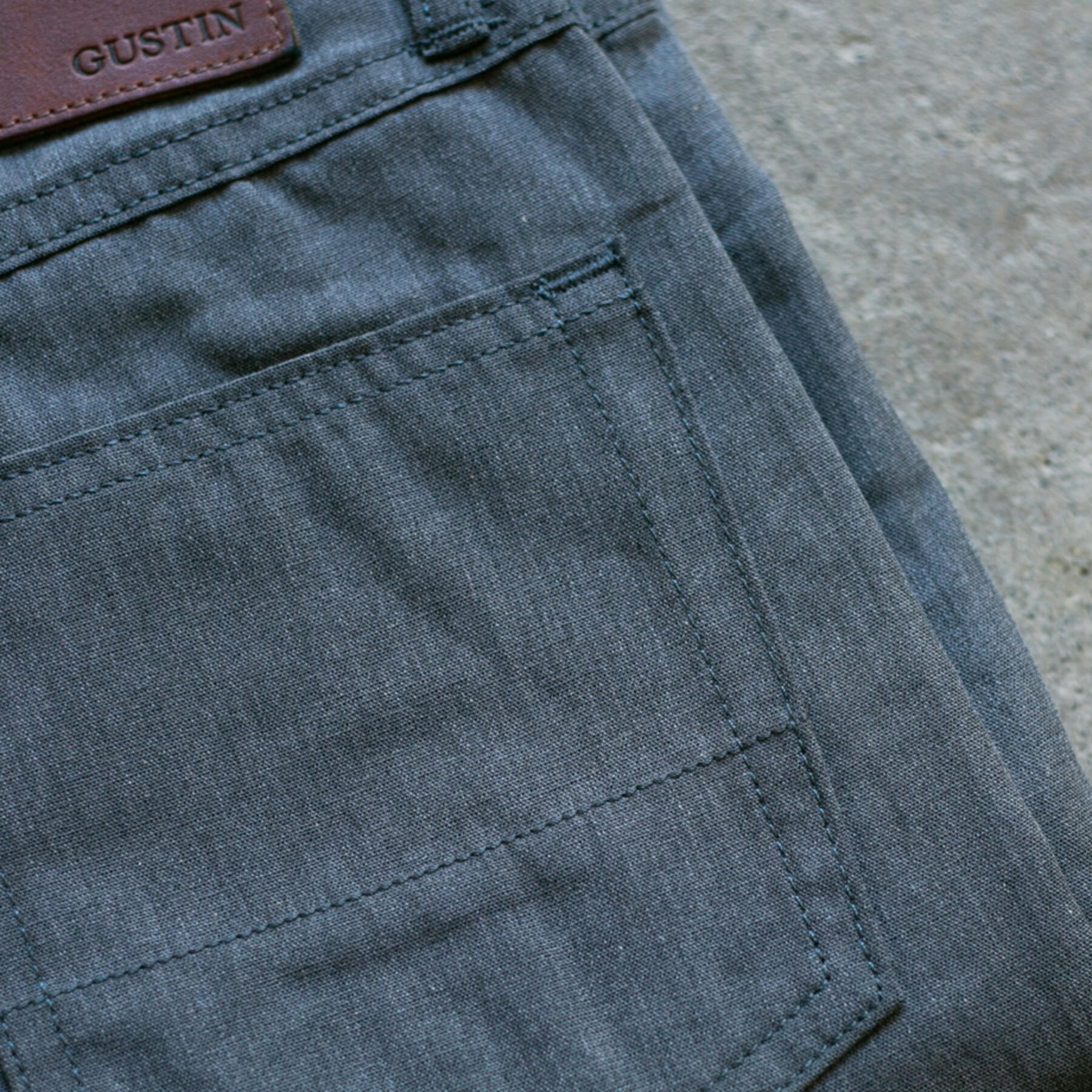 gustin #130 gunmetal 5 pocket