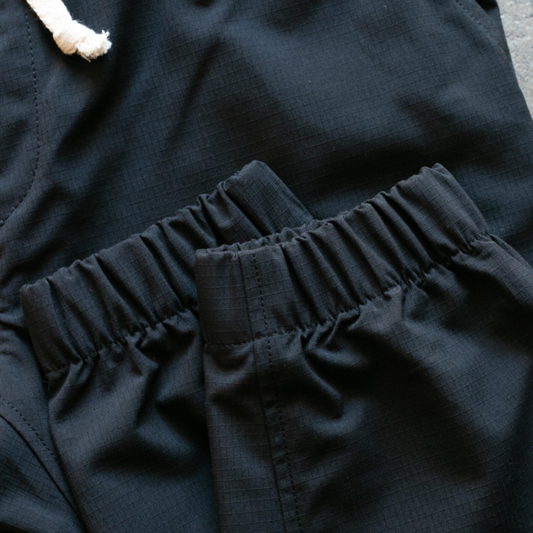 gustin stretch ripstop joggers - black