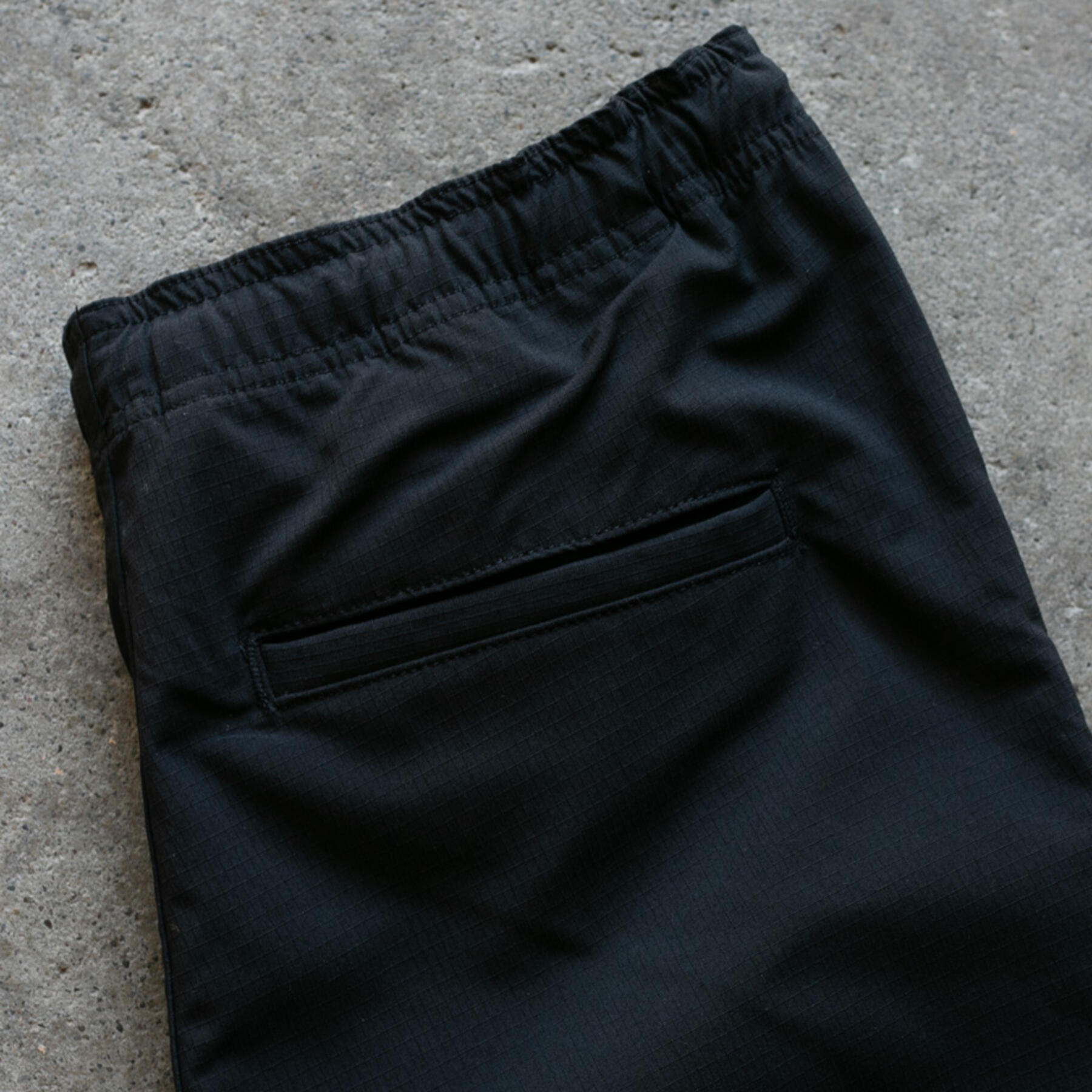 gustin stretch ripstop joggers - black