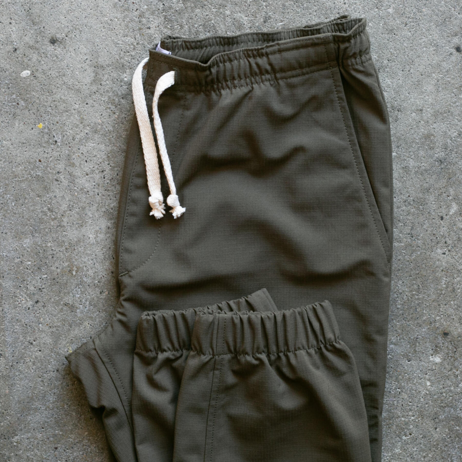 gustin stretch ripstop joggers - olive