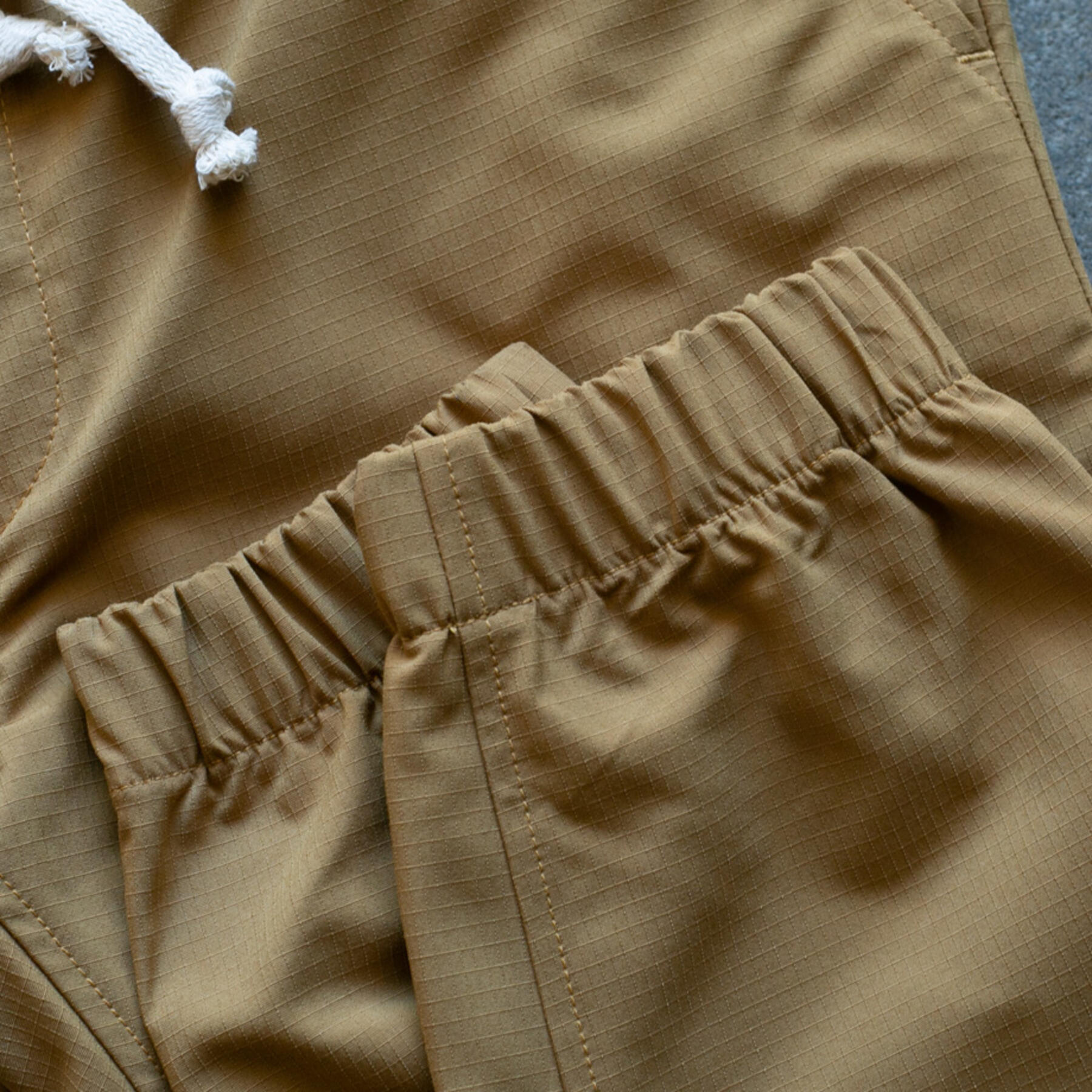 gustin stretch ripstop joggers - camel