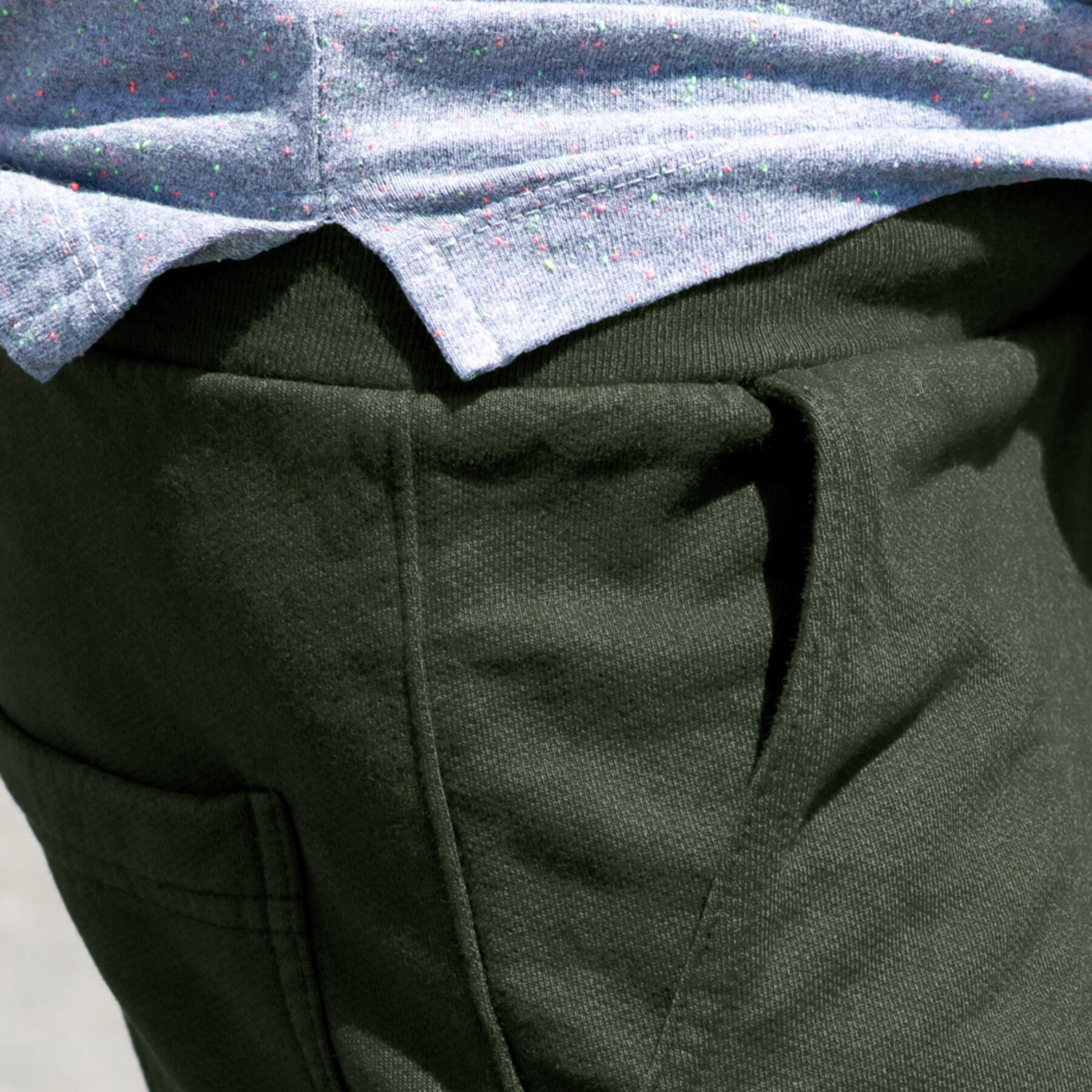 gustin sweatshorts - hunter