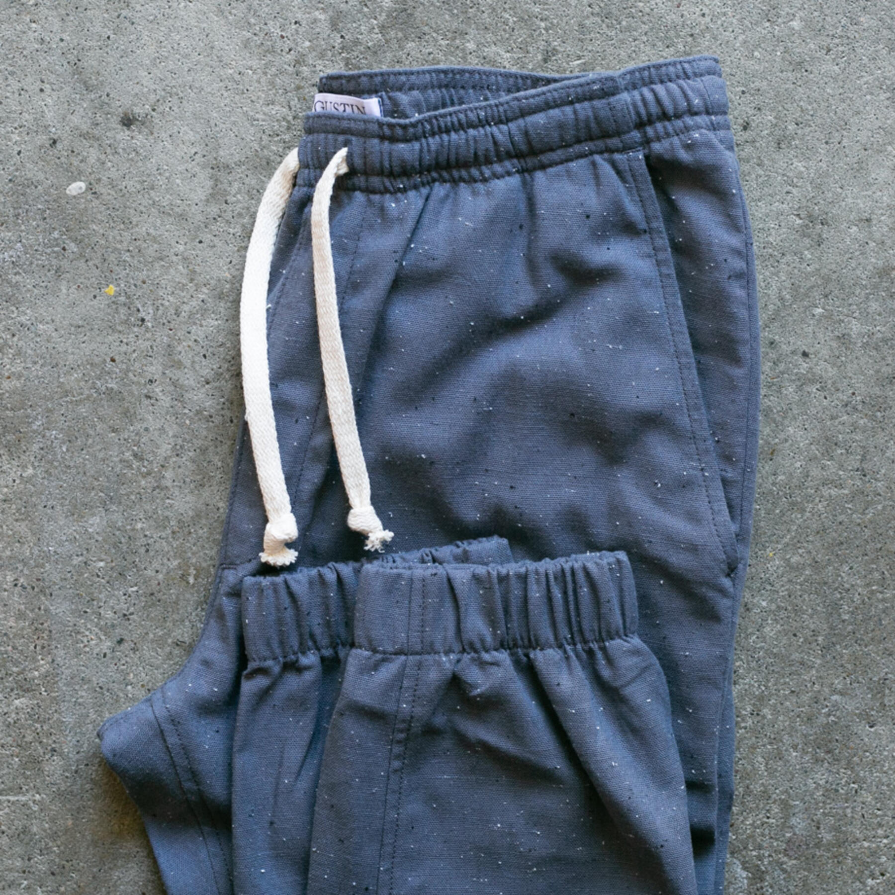 gustin big nep joggers - dusk blue