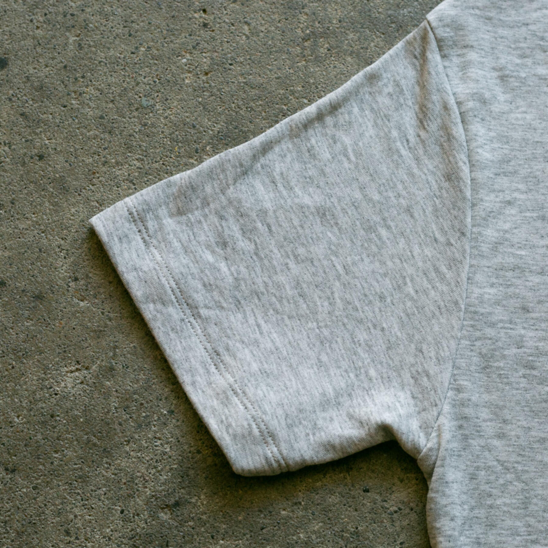 gustin double knit polo - heather grey