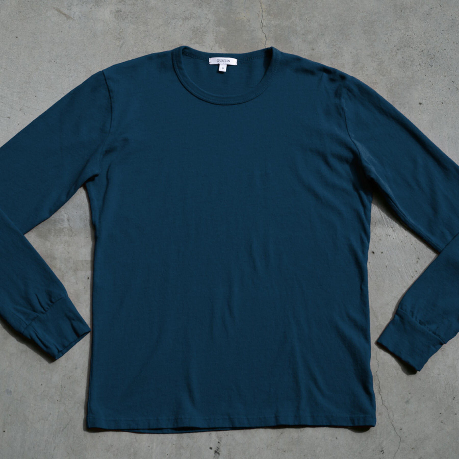 gustin long sleeve heavyweight t-shirt 2 pack (deep blue)