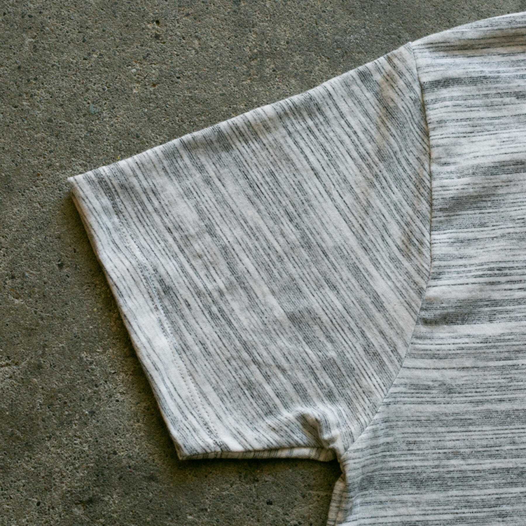 gustin mottle stripe polo