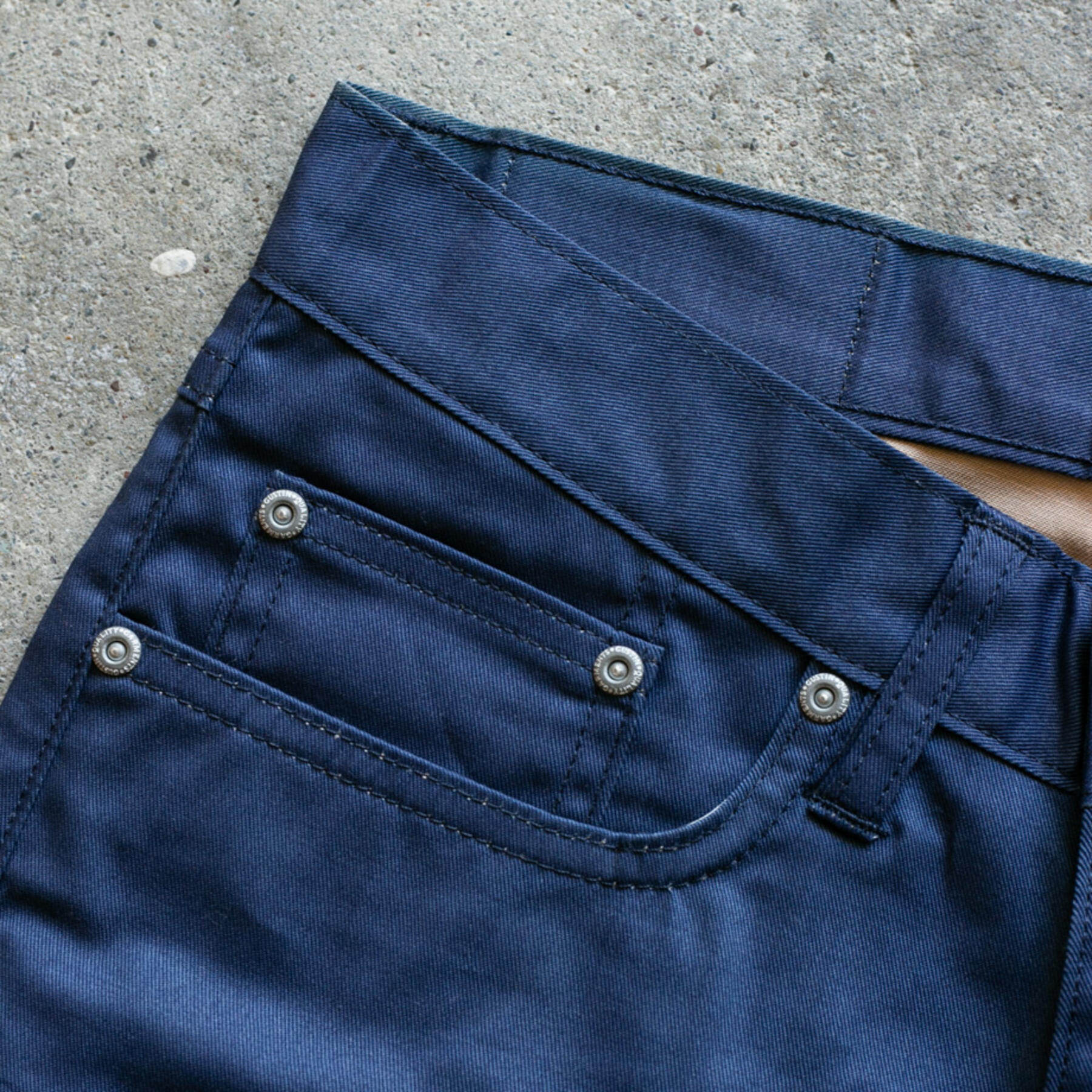 gustin #517 top dye selvedge - navy