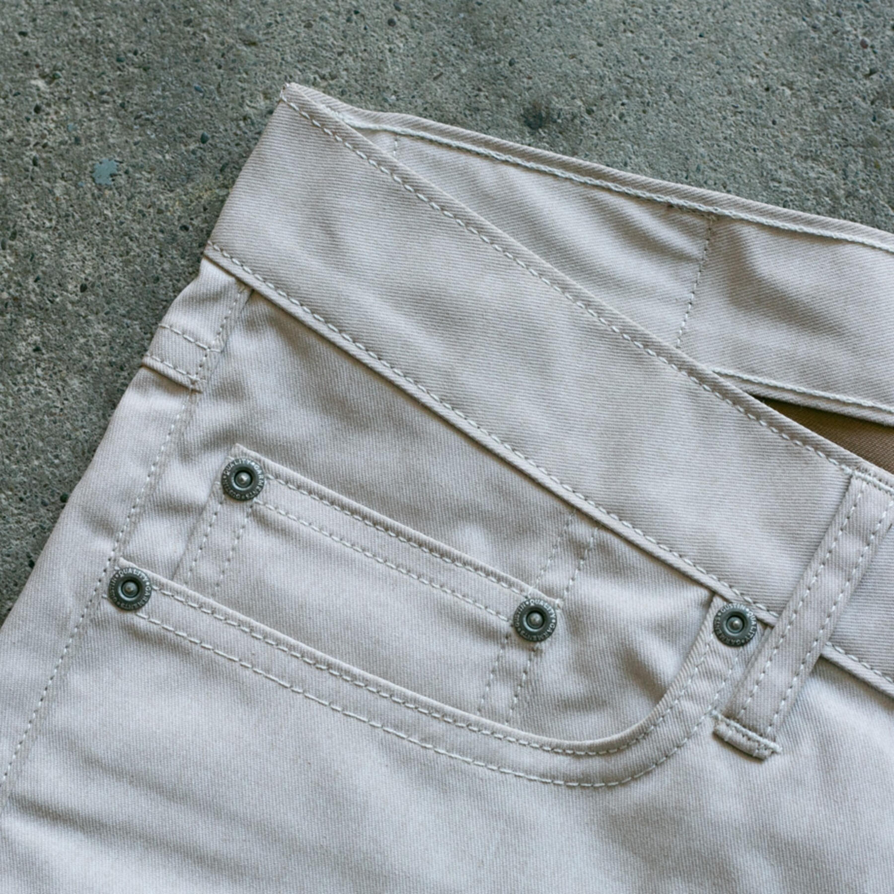 gustin #518 top dye selvedge - eggshell