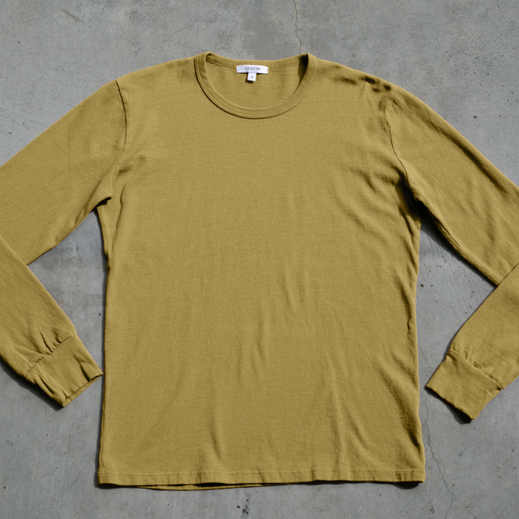 gustin long sleeve heavyweight t-shirt 3 pack rust collection