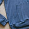 gustin waffle pullover - vintage blue