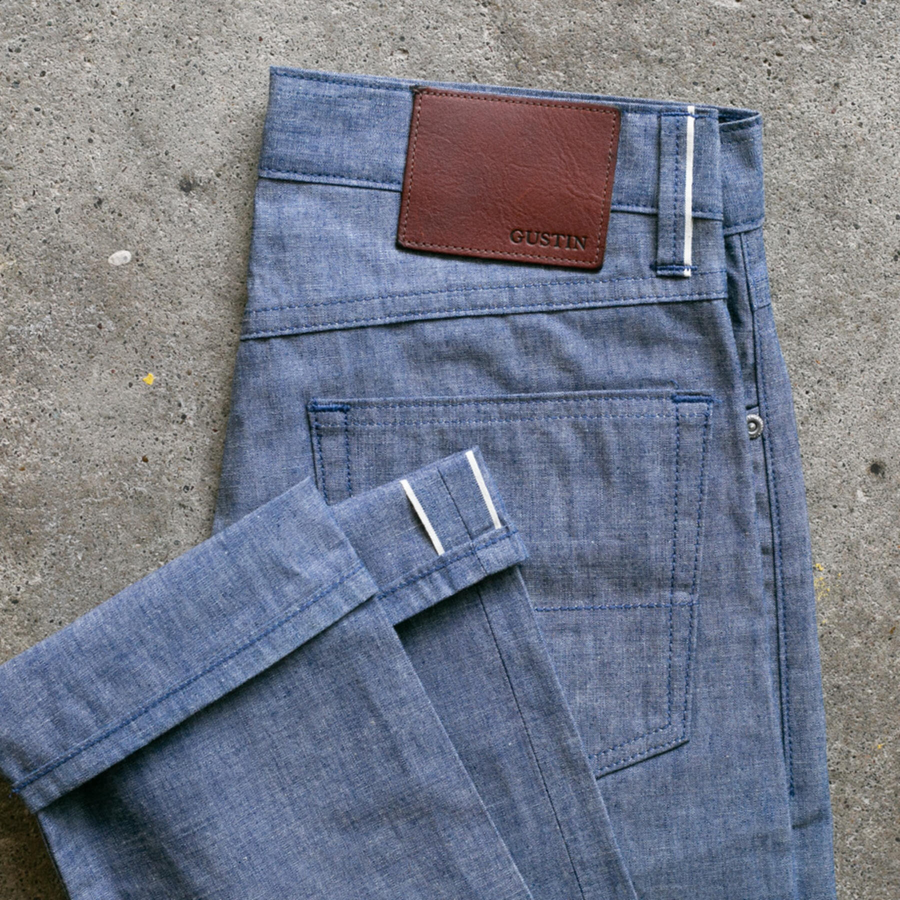 gustin #519 memphis cotton selvedge