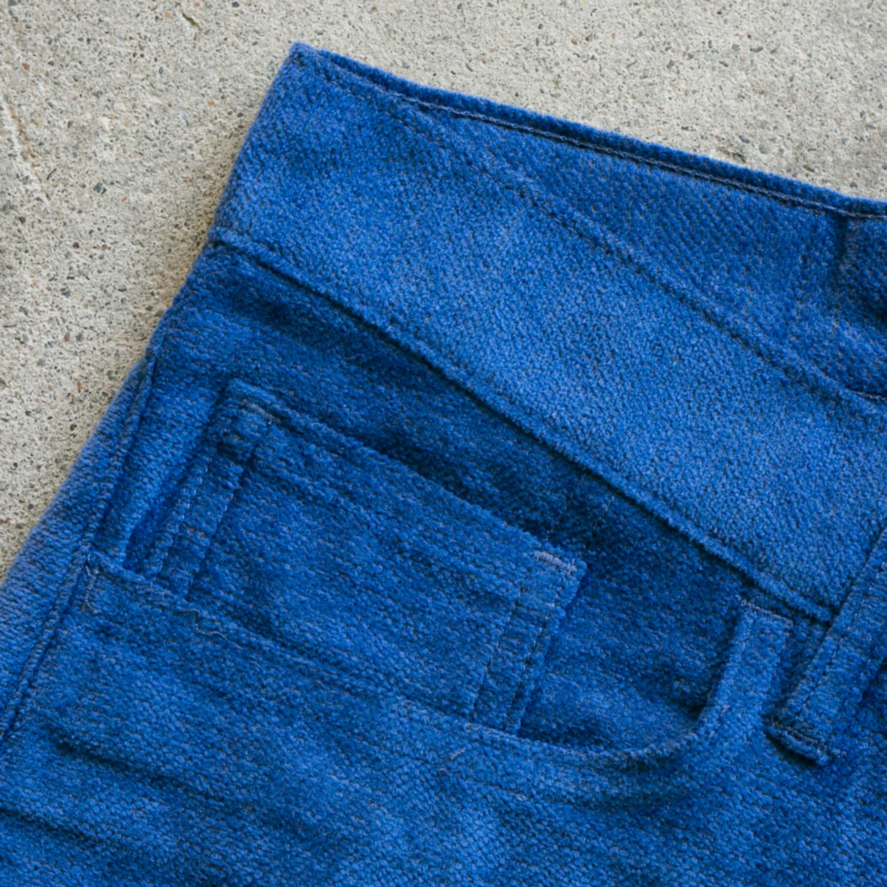 gustin #134 shaggy twill 5 pocket - cobaltxnavy