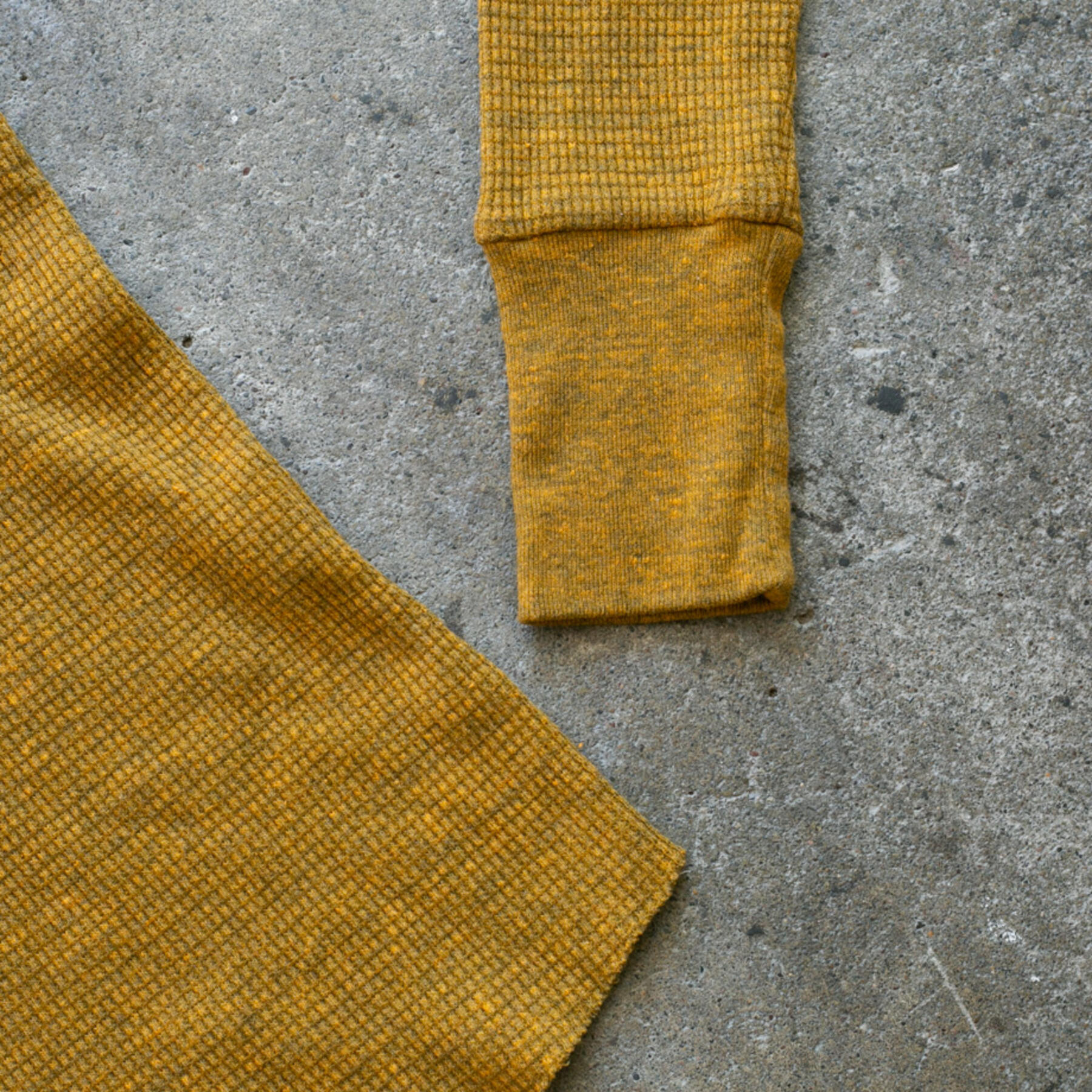 gustin waffle henley 3 pack (saffron, black, white)