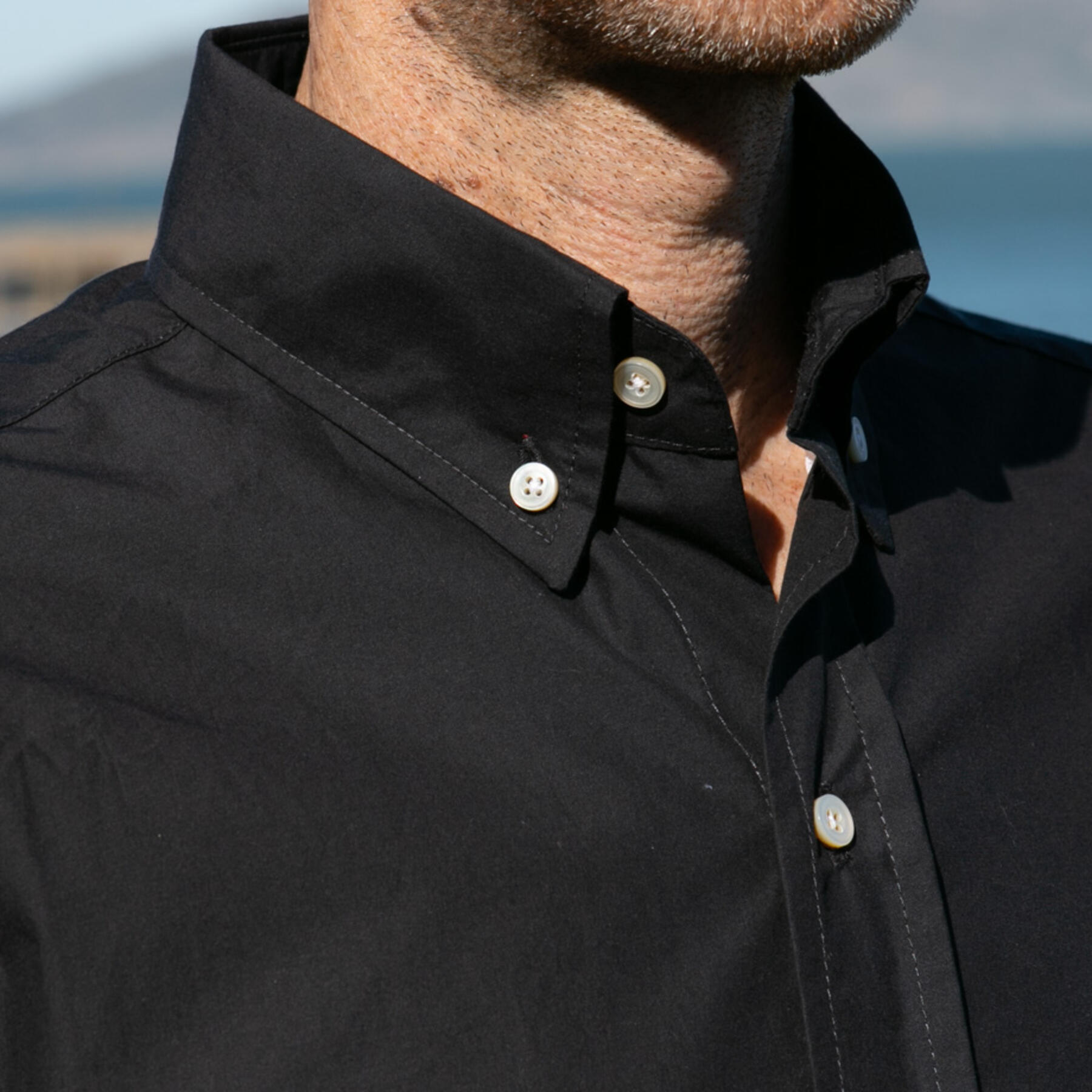 gustin #872 egyptian giza cotton - jet black