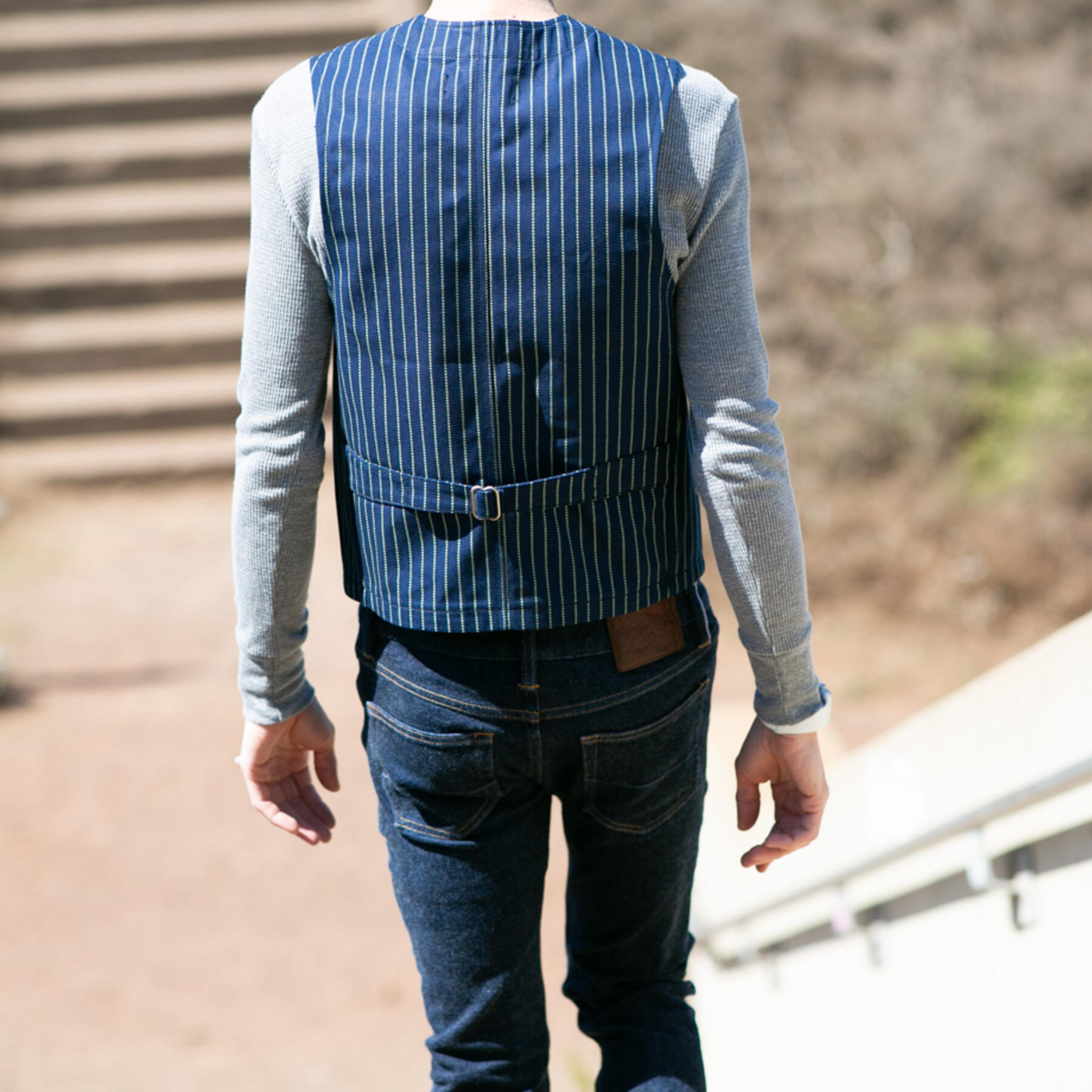 gustin #1 selvedge wabash vest