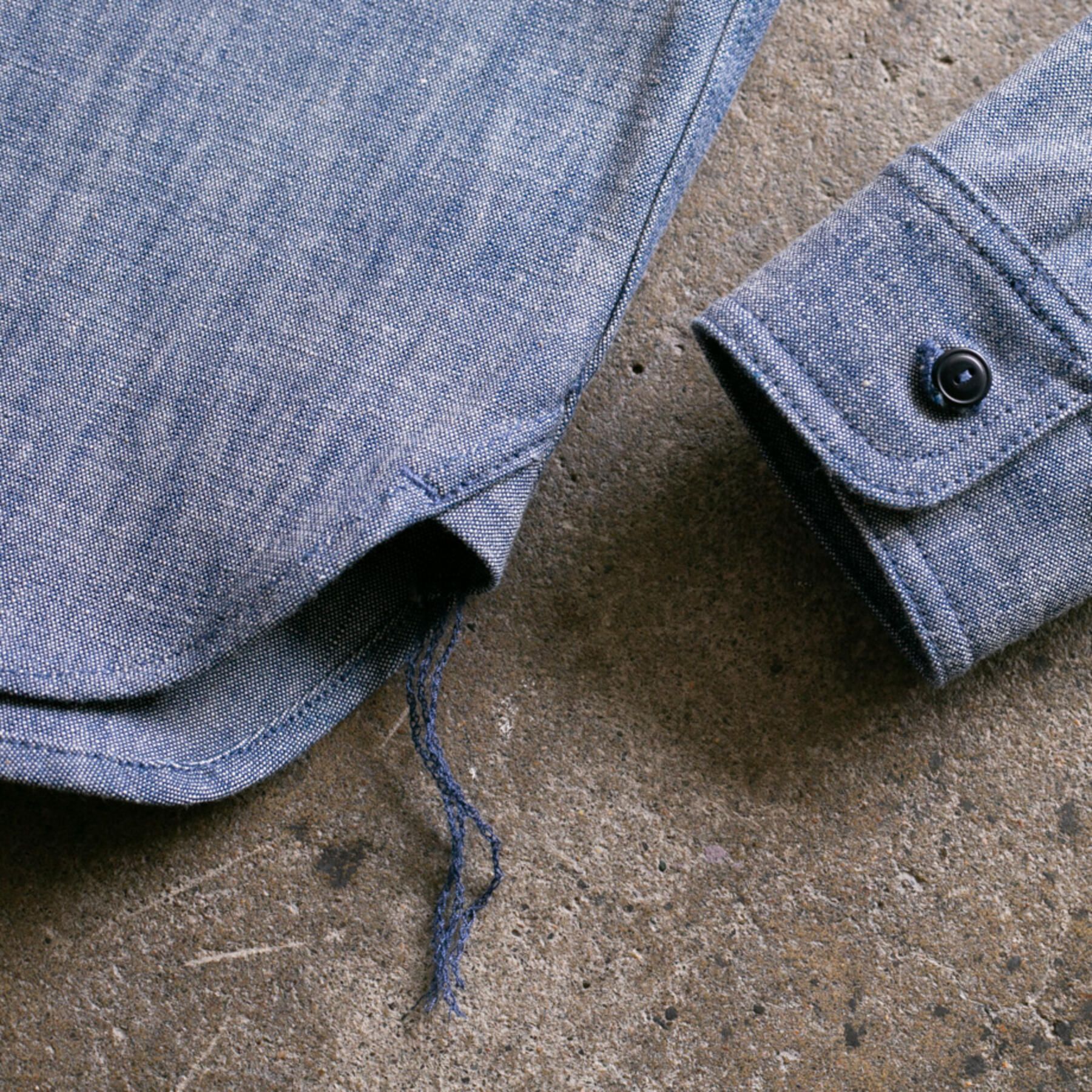 gustin #100 japan monster chambray workshirt
