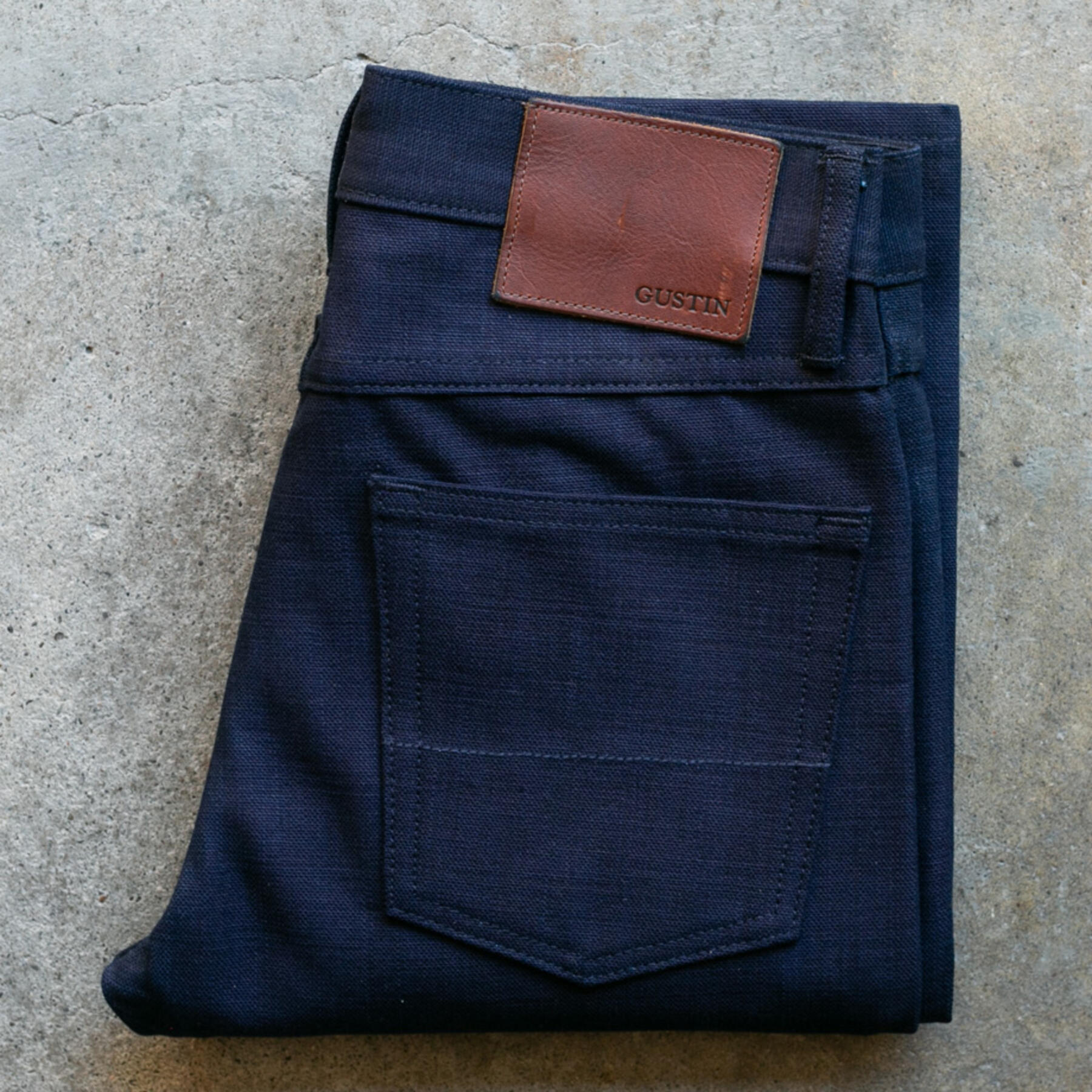 gustin #141 japan monster duck - indigo
